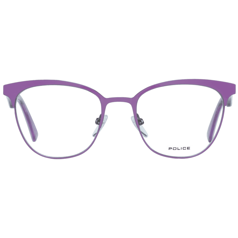 Women Purple Police Optical Frame VPL417 08PP 51