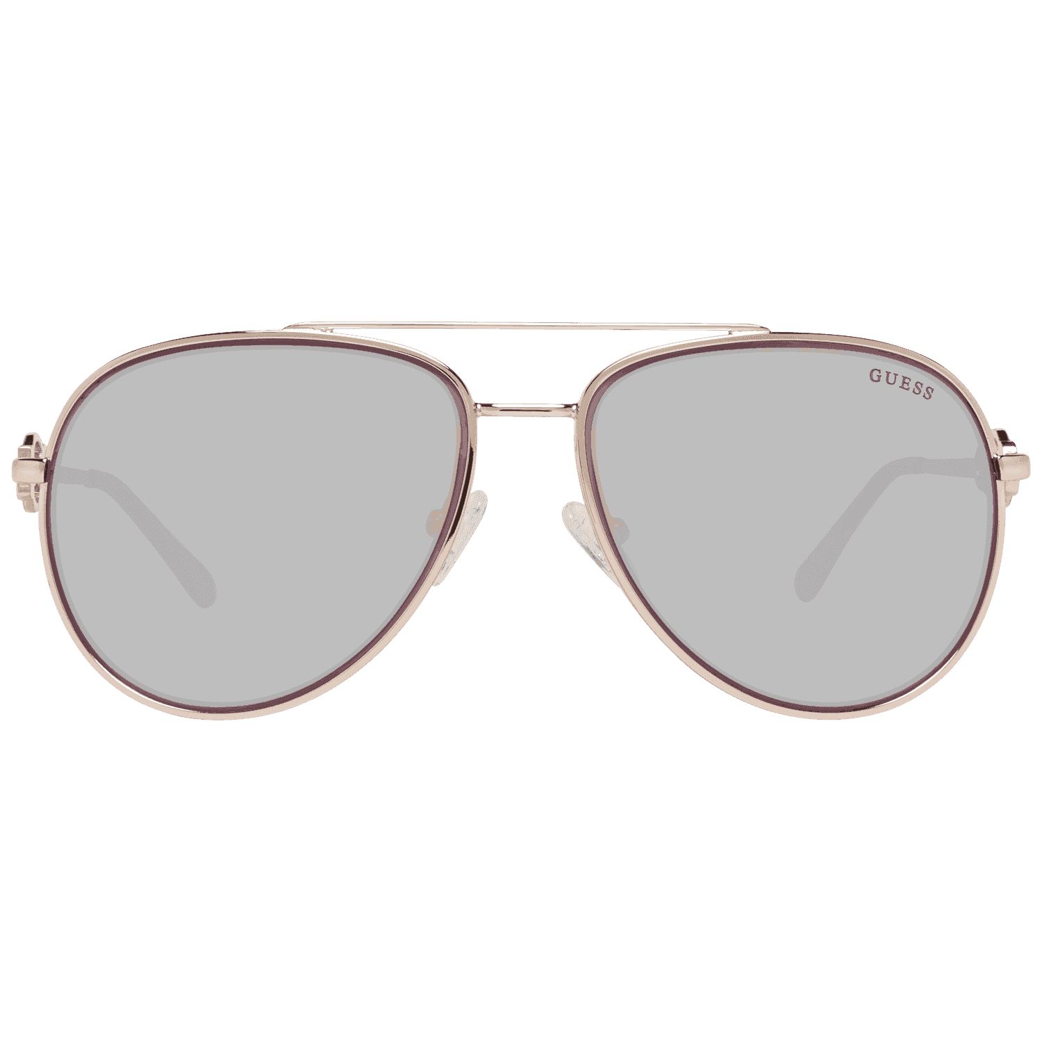 Women Rose Gold Guess Sunglasses GF0344 28U 56