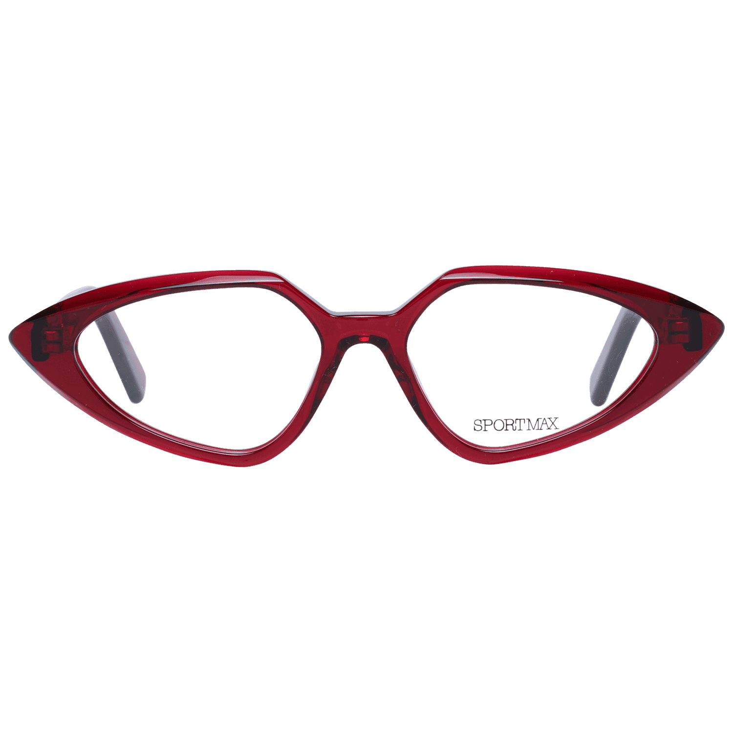 Women Burgundy Sportmax Optical Frame SM5001 066 52
