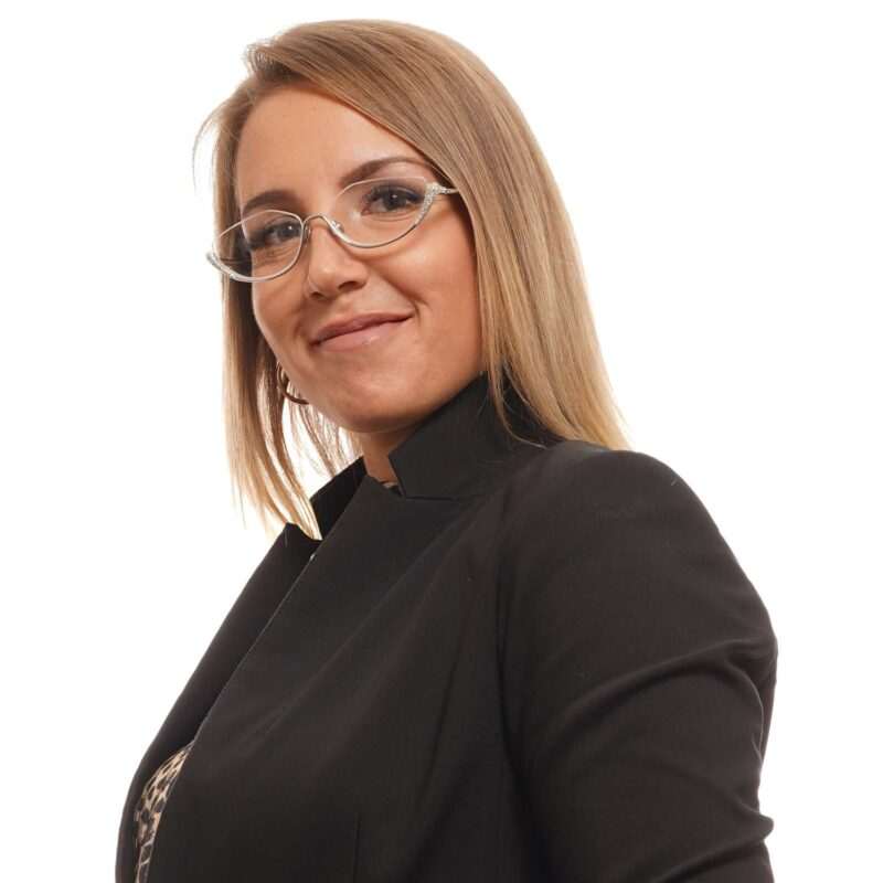Silver Women Atelier Swarovski Optical Frames