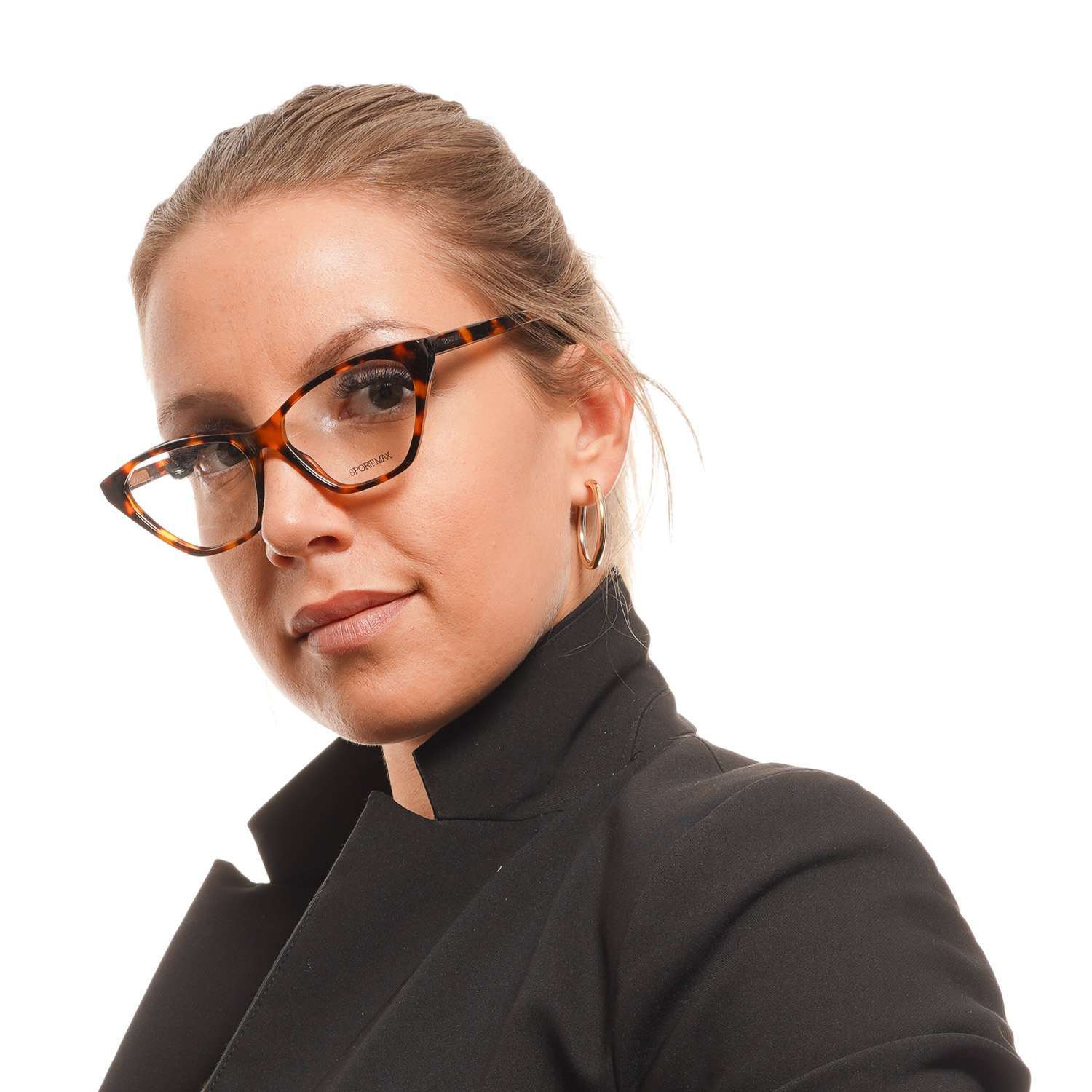 Brown Women Sportmax Optical Frames