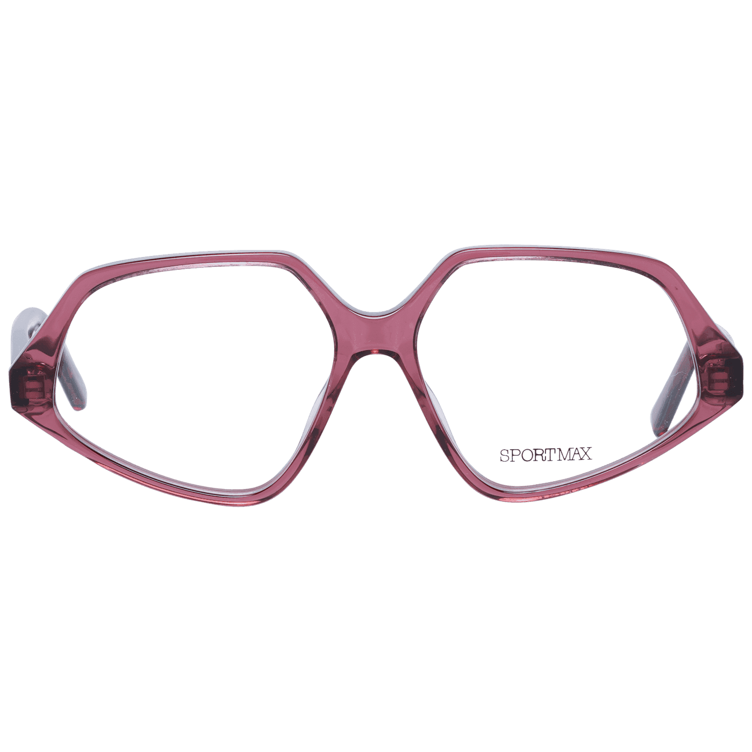 Women Burgundy Sportmax Optical Frame SM5011 069 54