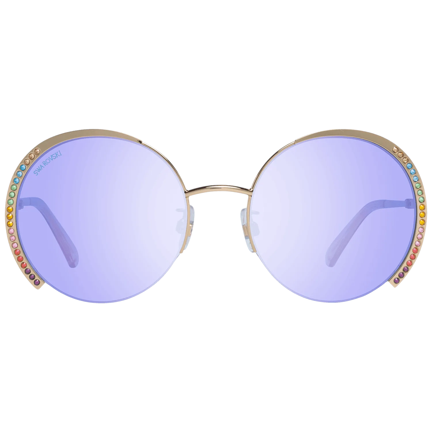 Women Gold Swarovski Sunglasses SK0280-H 32W 56