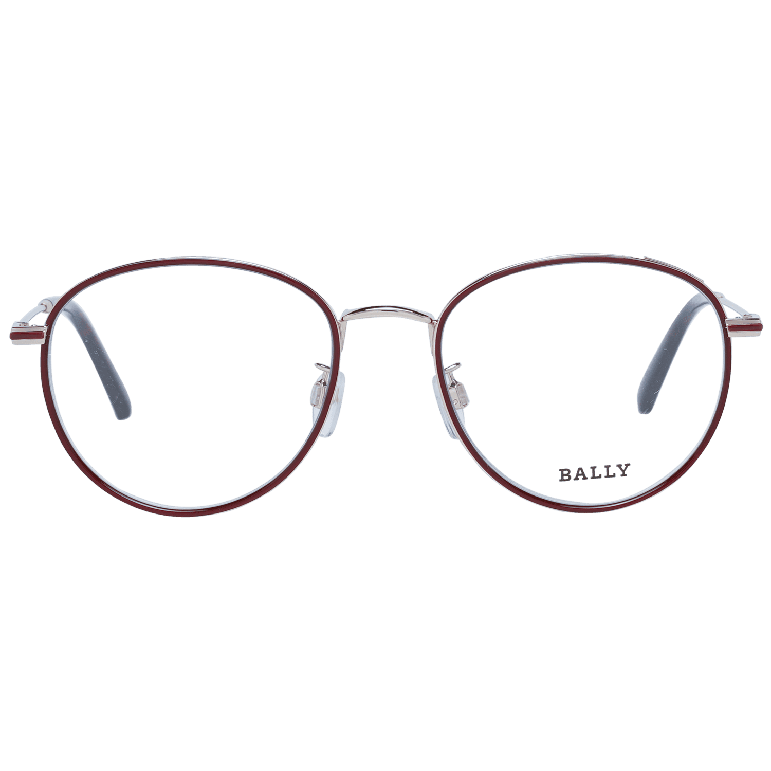Unisex Burgundy Bally Optical Frame BY5034-H 071 52