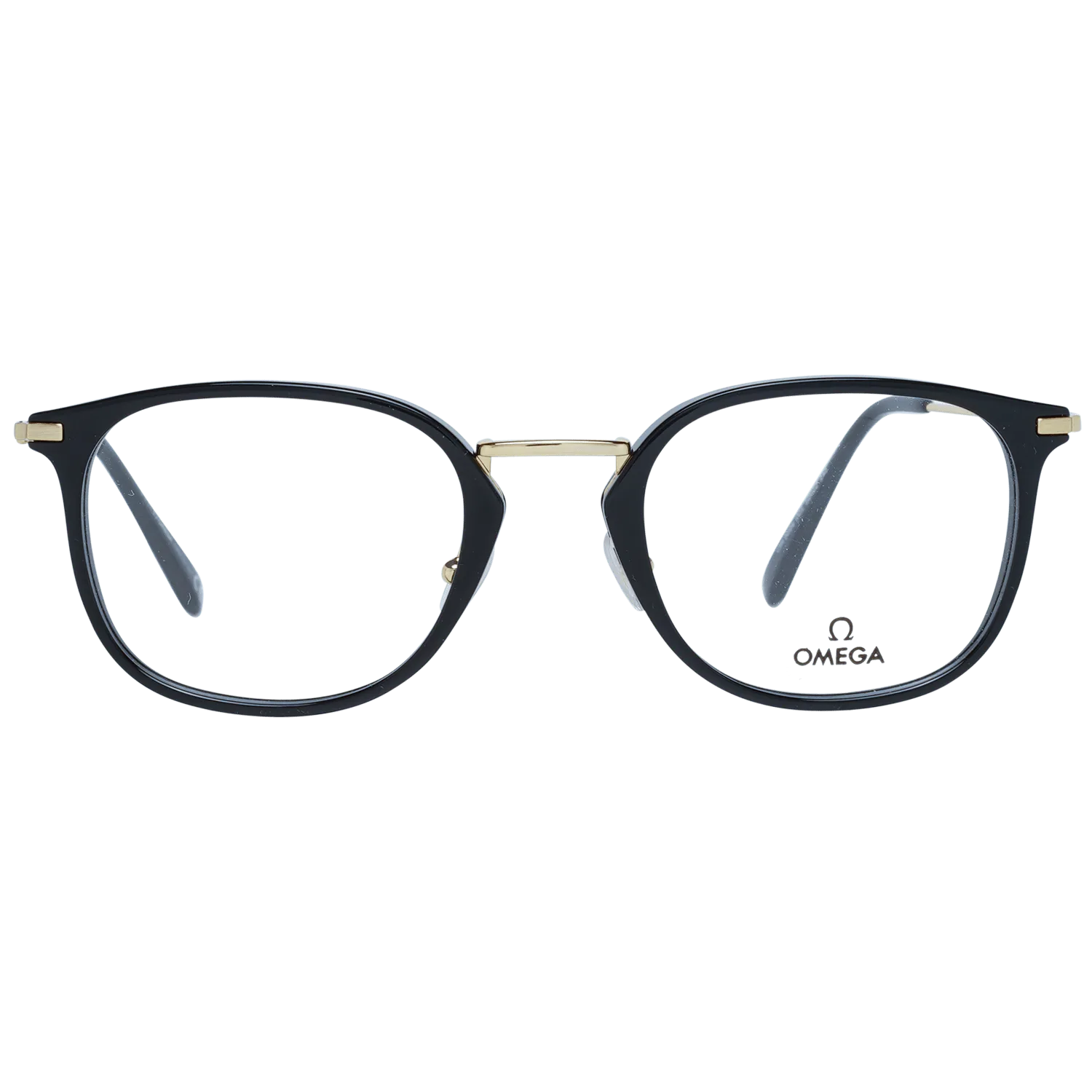 Men Black Omega Optical Frame OM5024 001 52