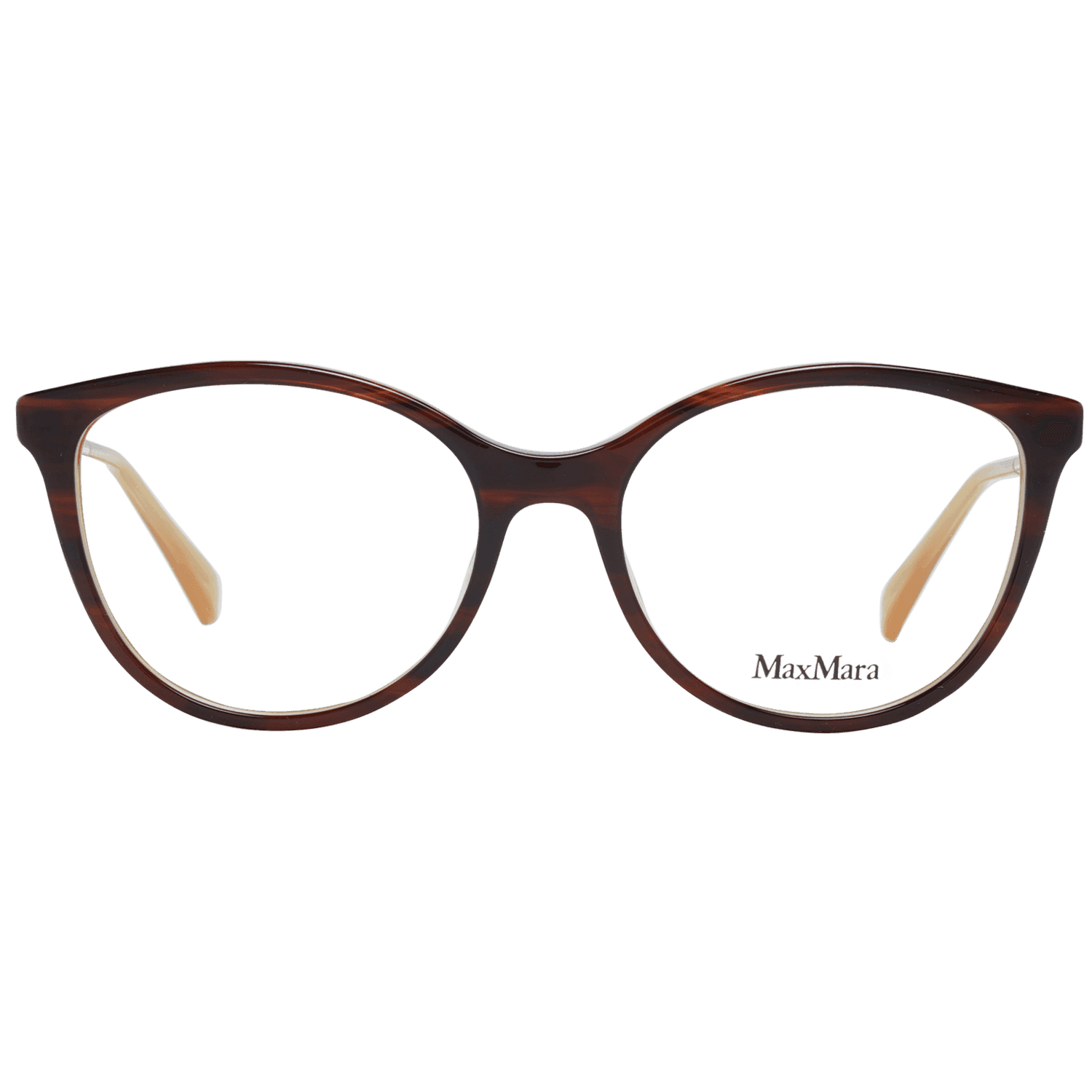 Women Brown Max Mara Optical Frame MM5027 056 53