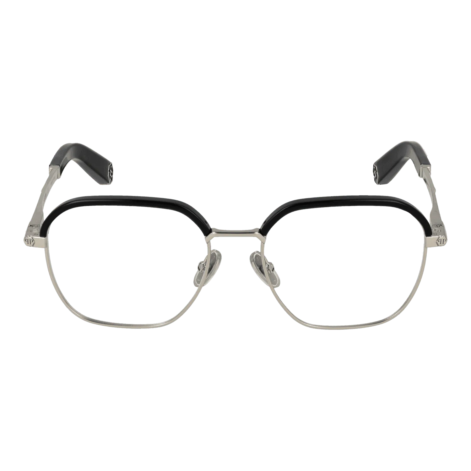 Men Black Philipp Plein Optical Frame VPP017M 0579 52