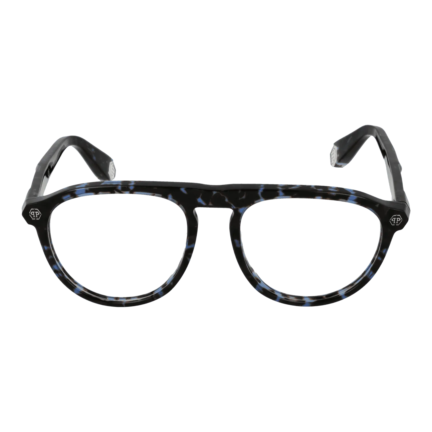 Men Blue Philipp Plein Optical Frame VPP016M 0L93 54