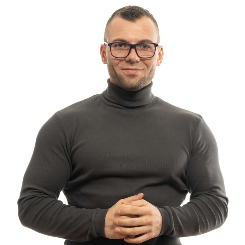 Black Men Quiksilver Optical Frames