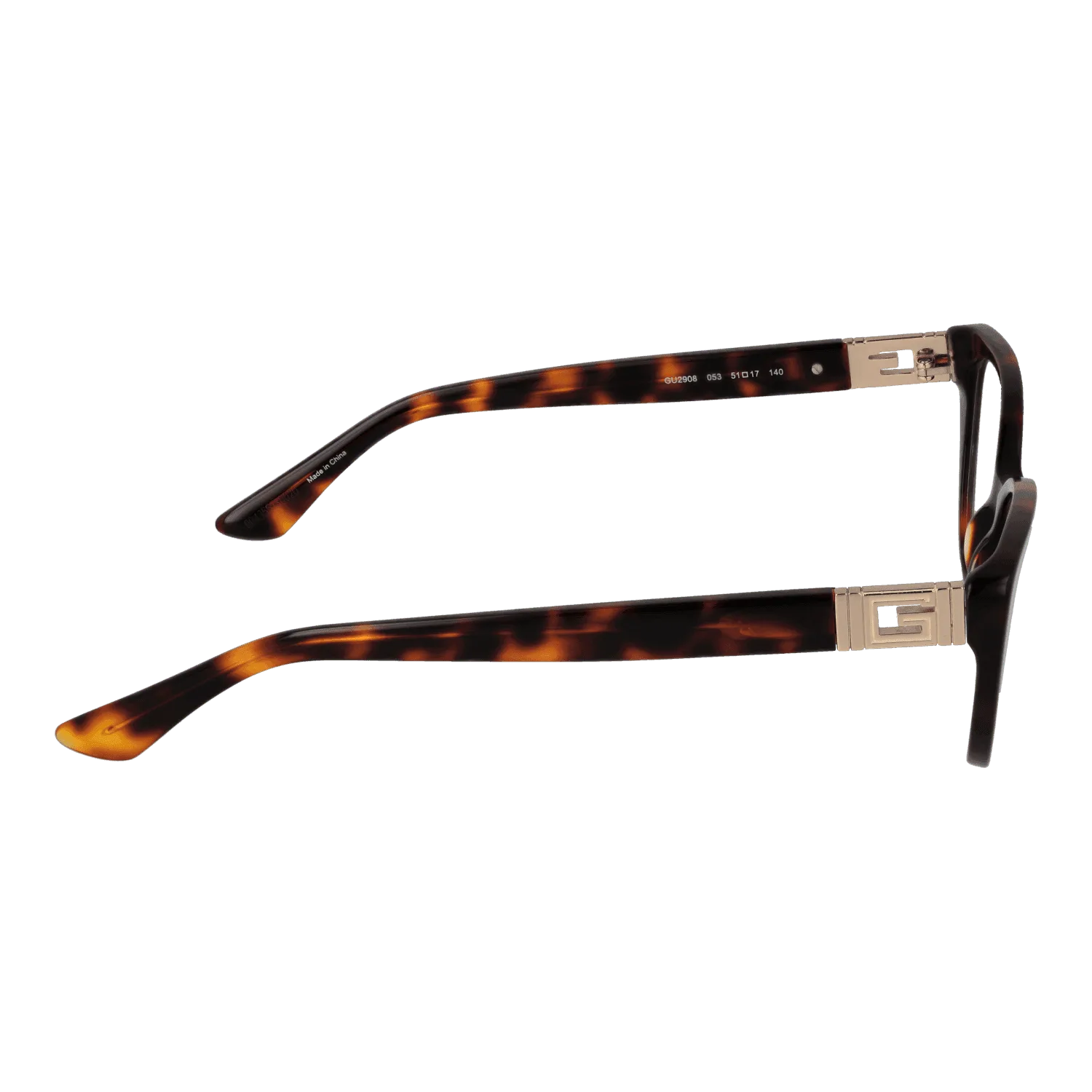 Guess Optical Frame GU2908 053 51 side view