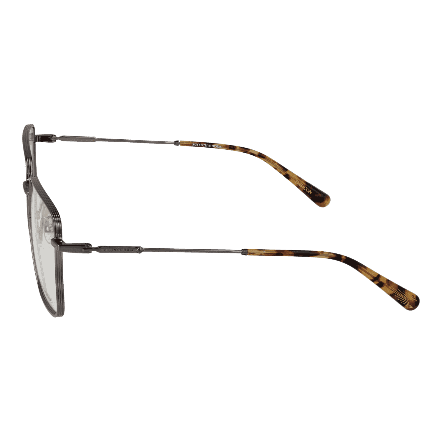 Gunmetal Men Scotch & Soda Optical Frames