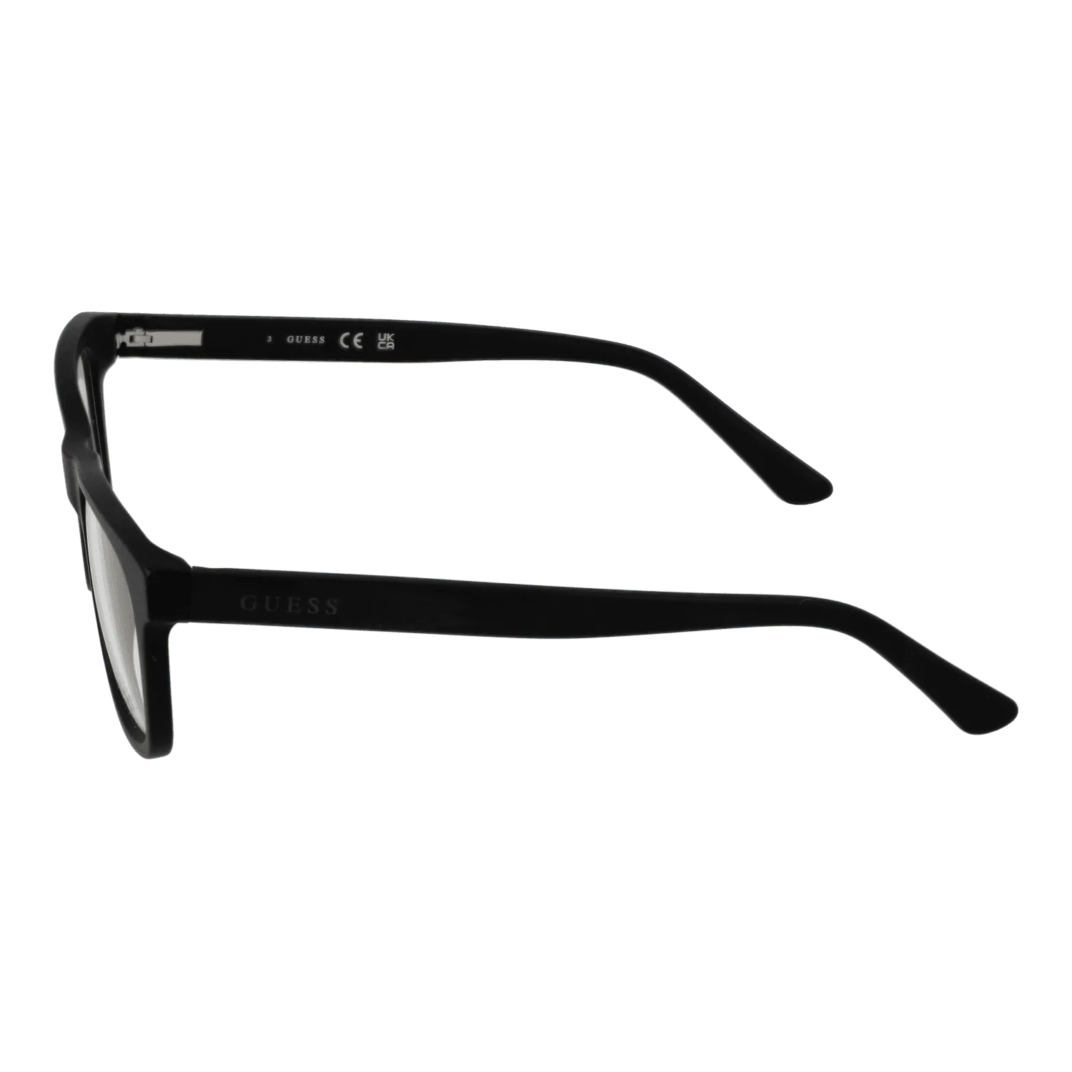 Black Unisex Guess Optical Frames