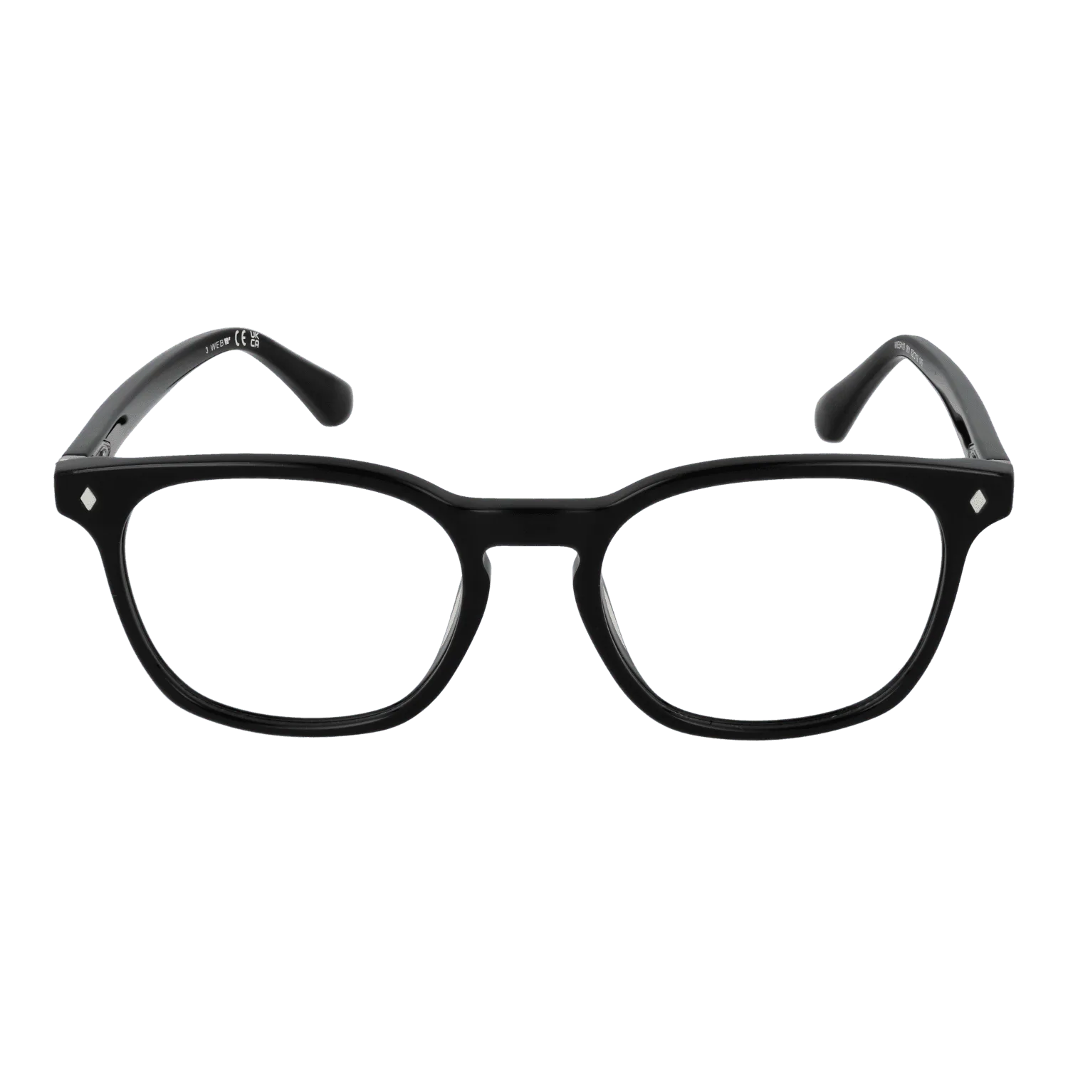 Men Black Web Optical Frame WE5410 001 52