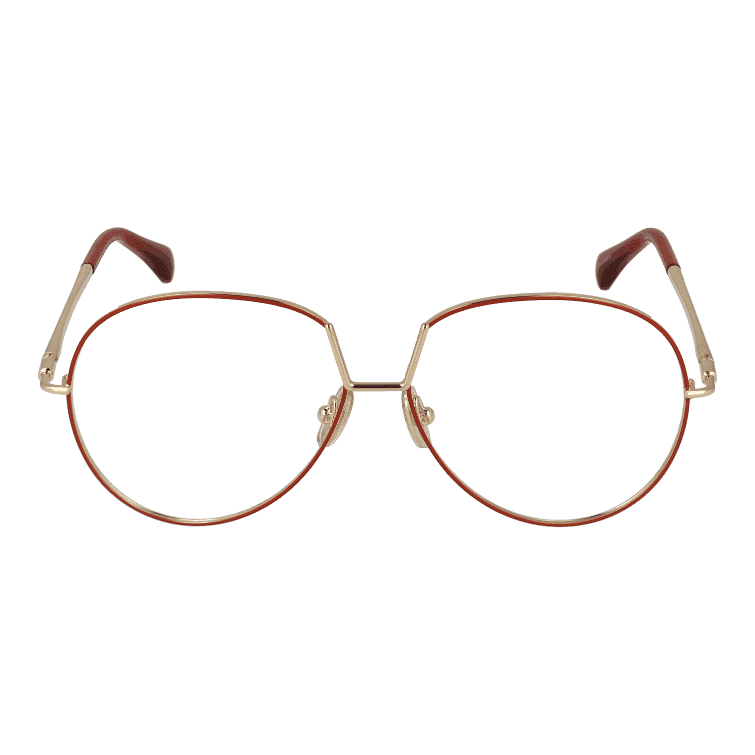 Women Orange Max Mara Optical Frame MM5119 042 57