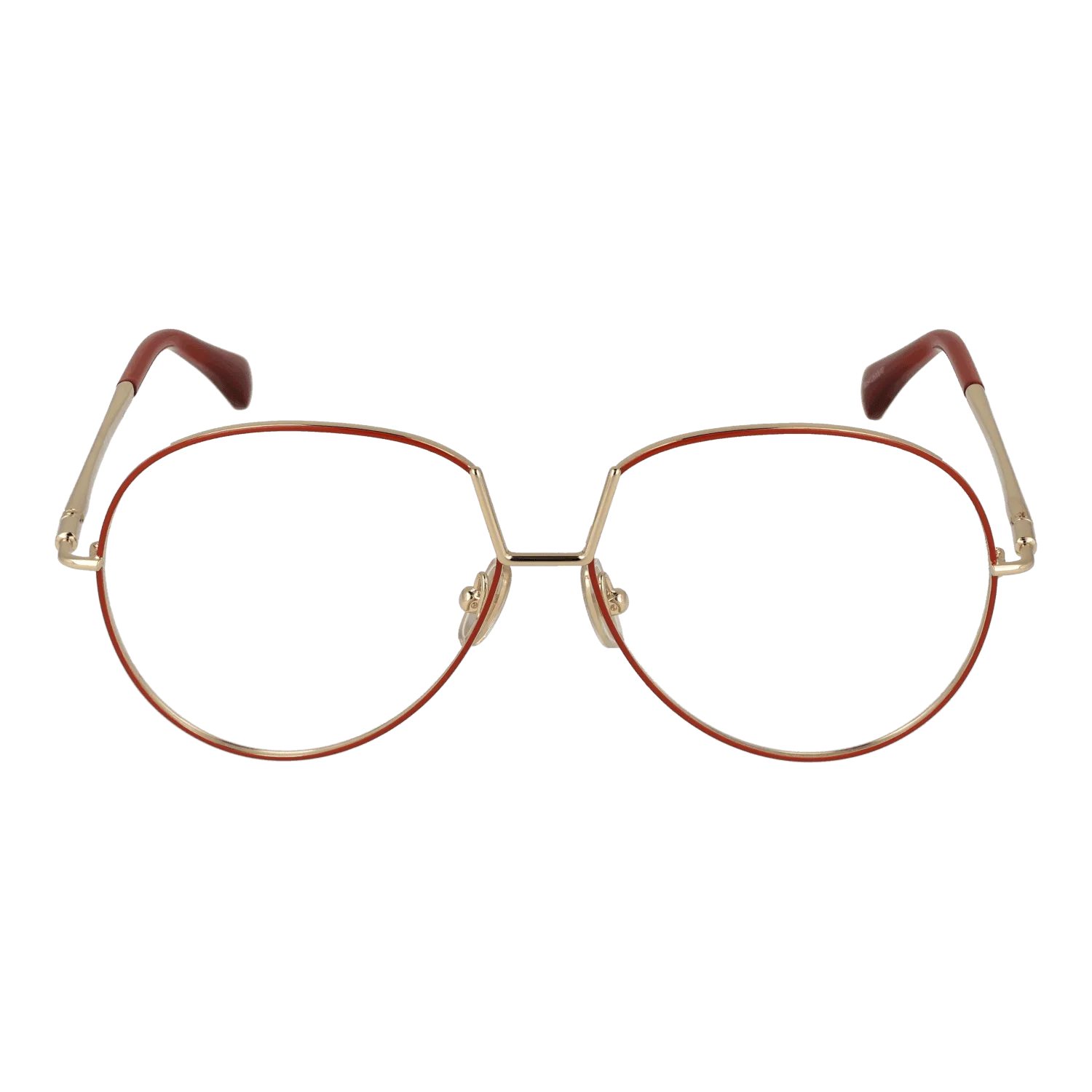 Women Orange Max Mara Optical Frame MM5119 042 57