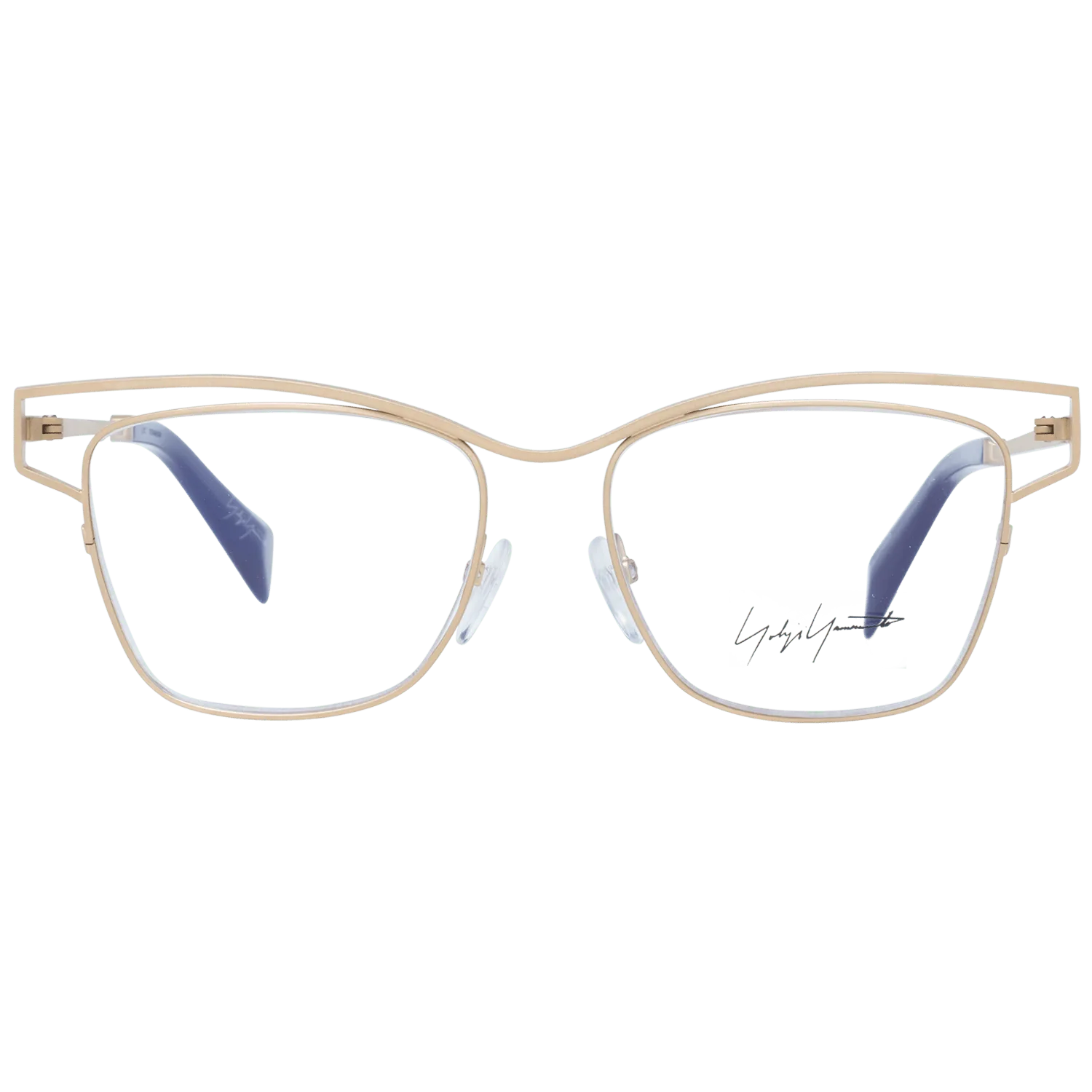 Women Gold Yohji Yamamoto Optical Frame YY3019 401 51 Blue Filter