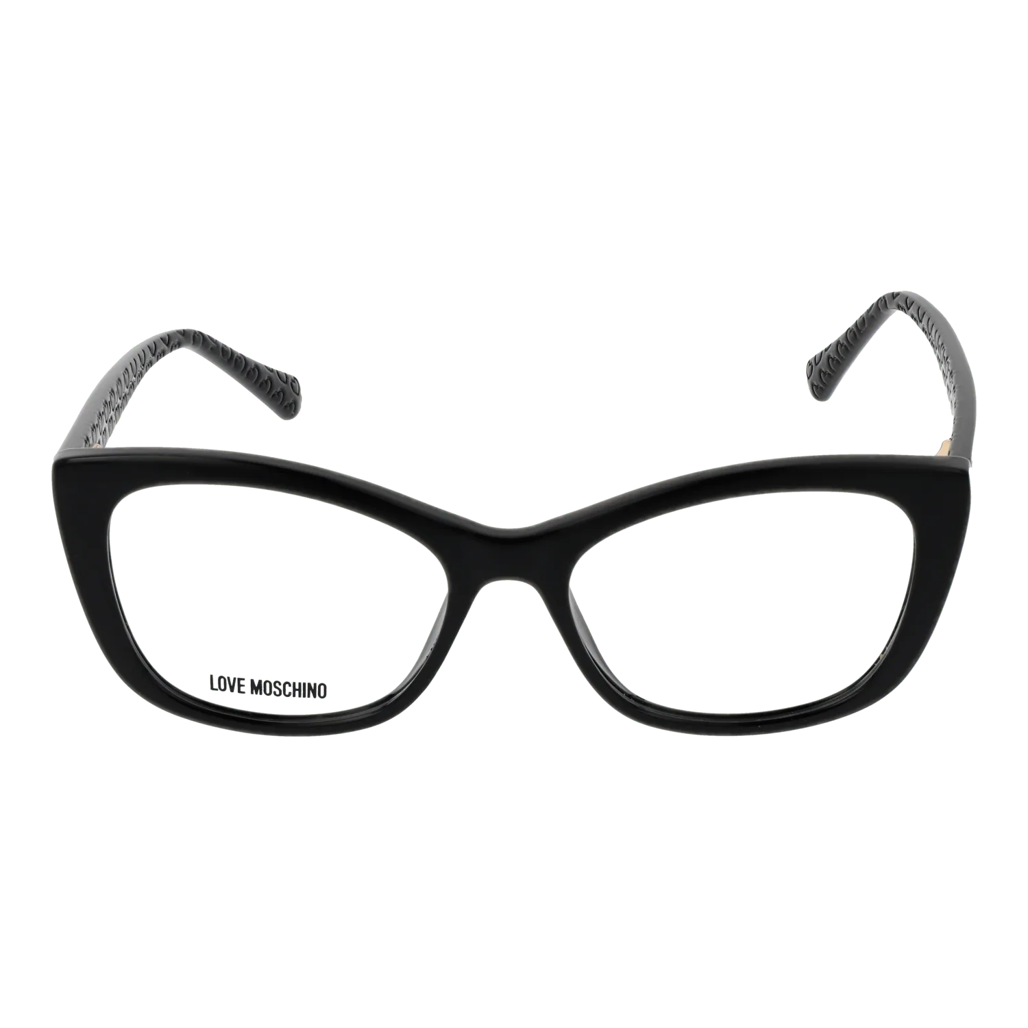 Women Black Moschino Love Optical Frame MOL644 807 53
