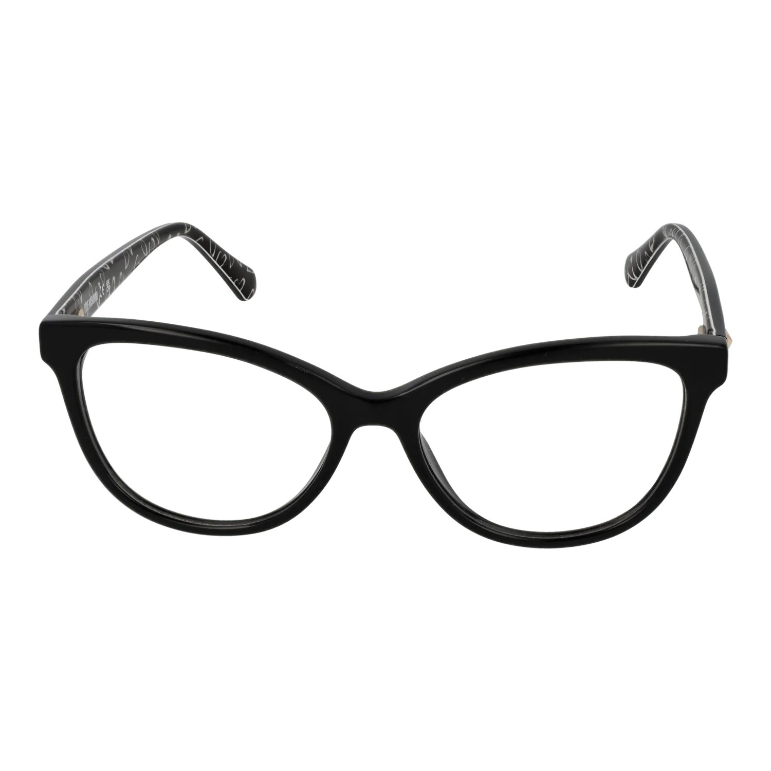 Women Black Moschino Love Optical Frame MOL640 INA 54