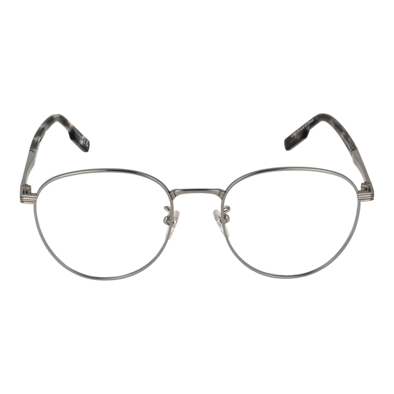 Men Gunmetal Ermenegildo Zegna Optical Frame EZ5252-H 014 52 Titanium