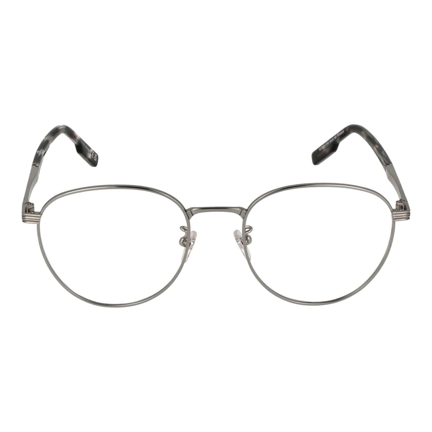 Men Gunmetal Ermenegildo Zegna Optical Frame EZ5252-H 014 52 Titanium
