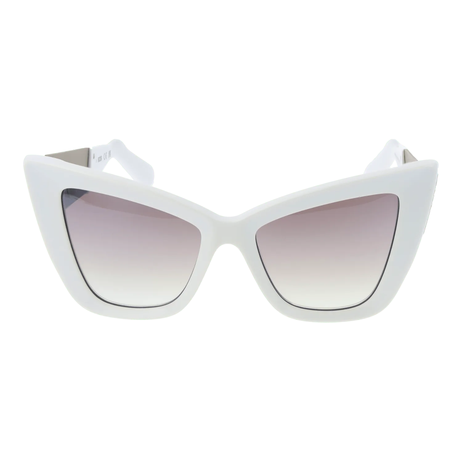 Women White GCDS Sunglasses GD0026 21G 53