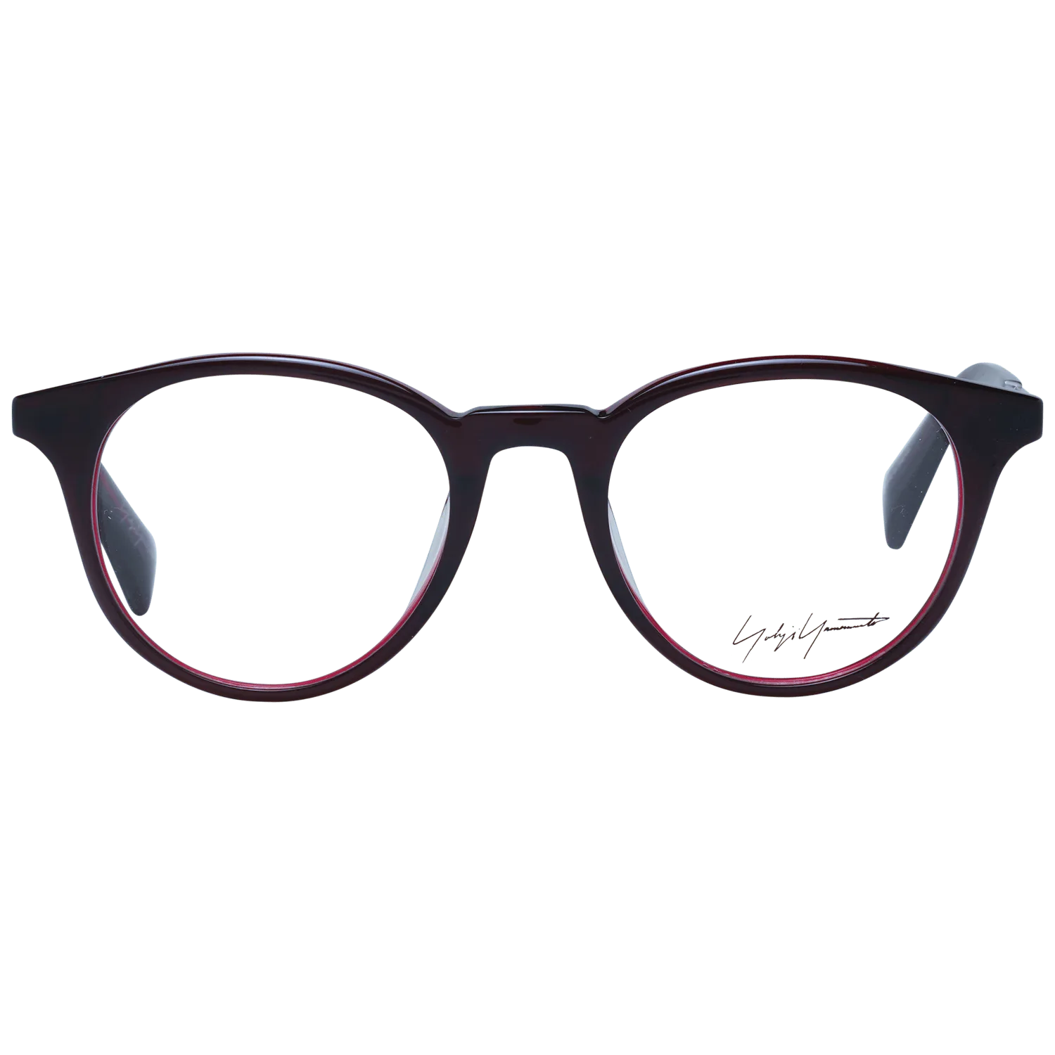 Unisex Red Yohji Yamamoto Optical Frame YY1009 219 50