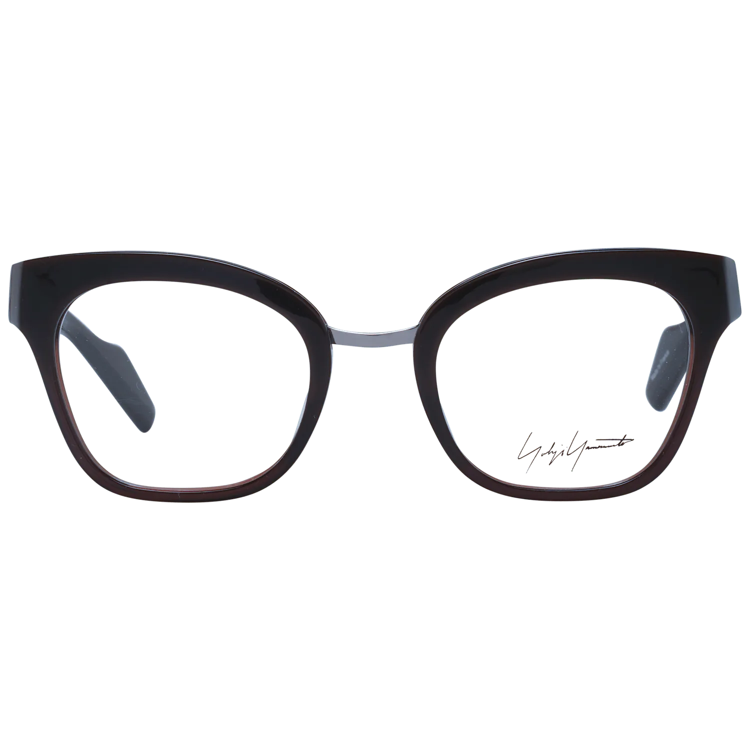 Unisex Brown Yohji Yamamoto Optical Frame YY1001 108 49