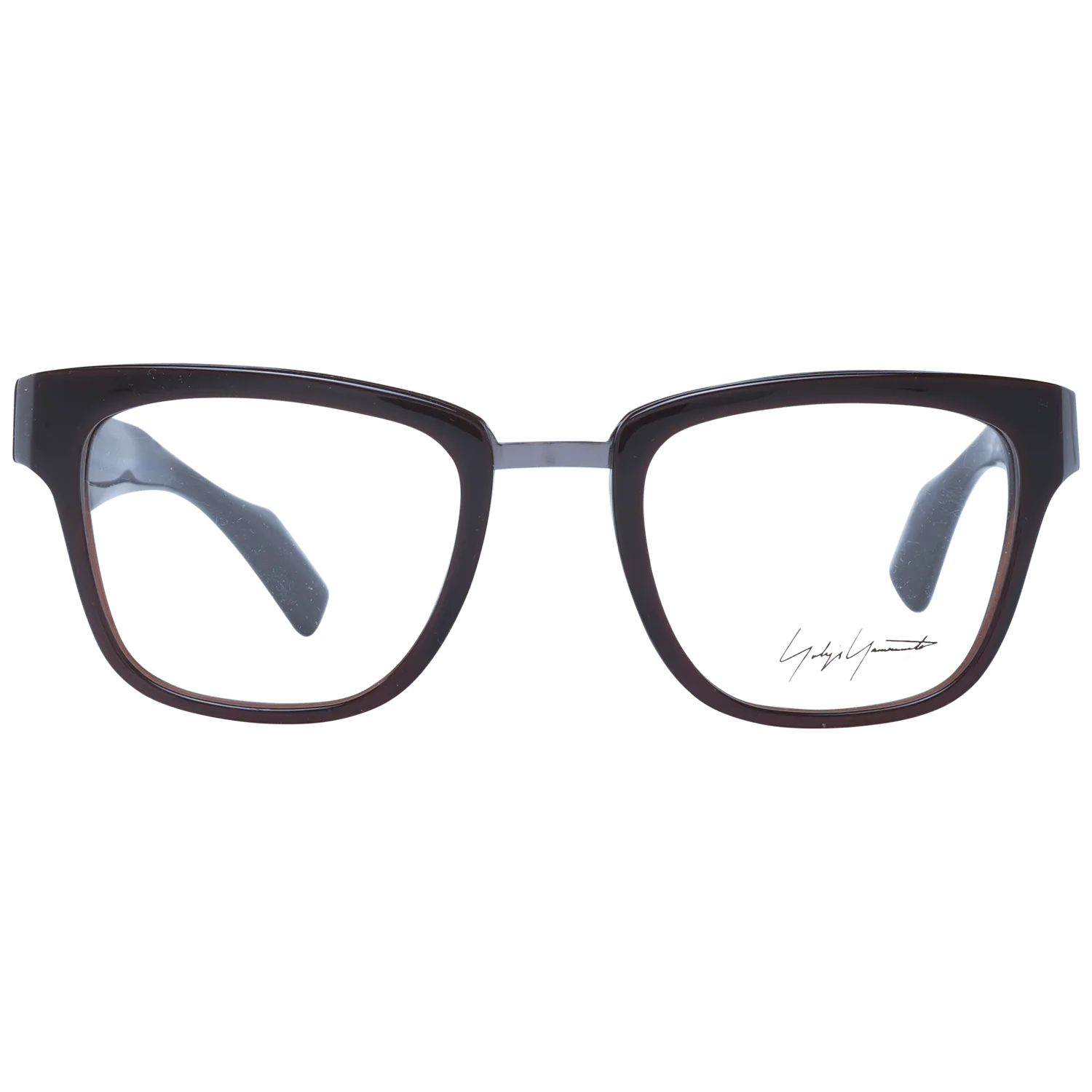 Unisex Brown Yohji Yamamoto Optical Frame YY1002 108 50