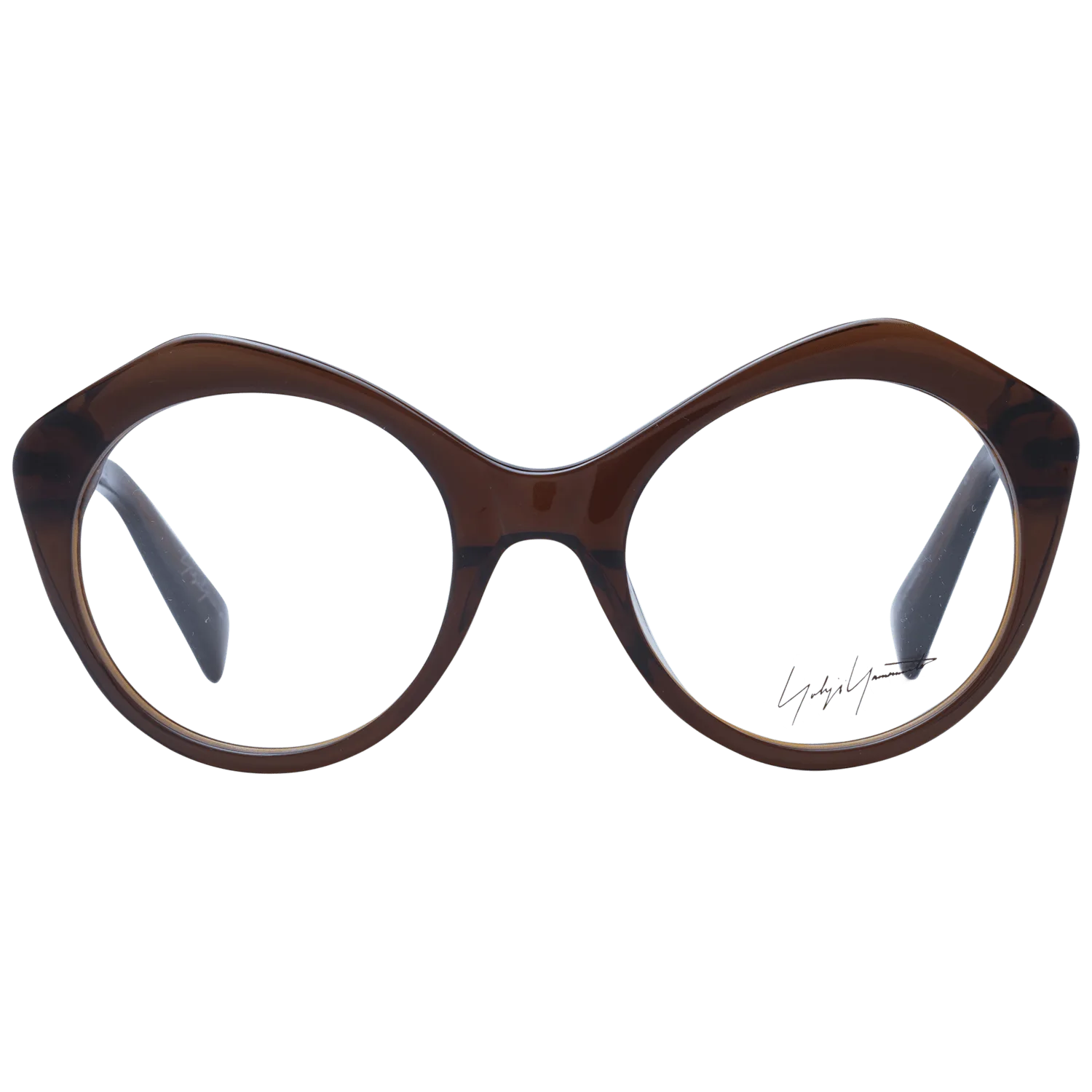 Unisex Brown Yohji Yamamoto Optical Frame YY1004 118 51