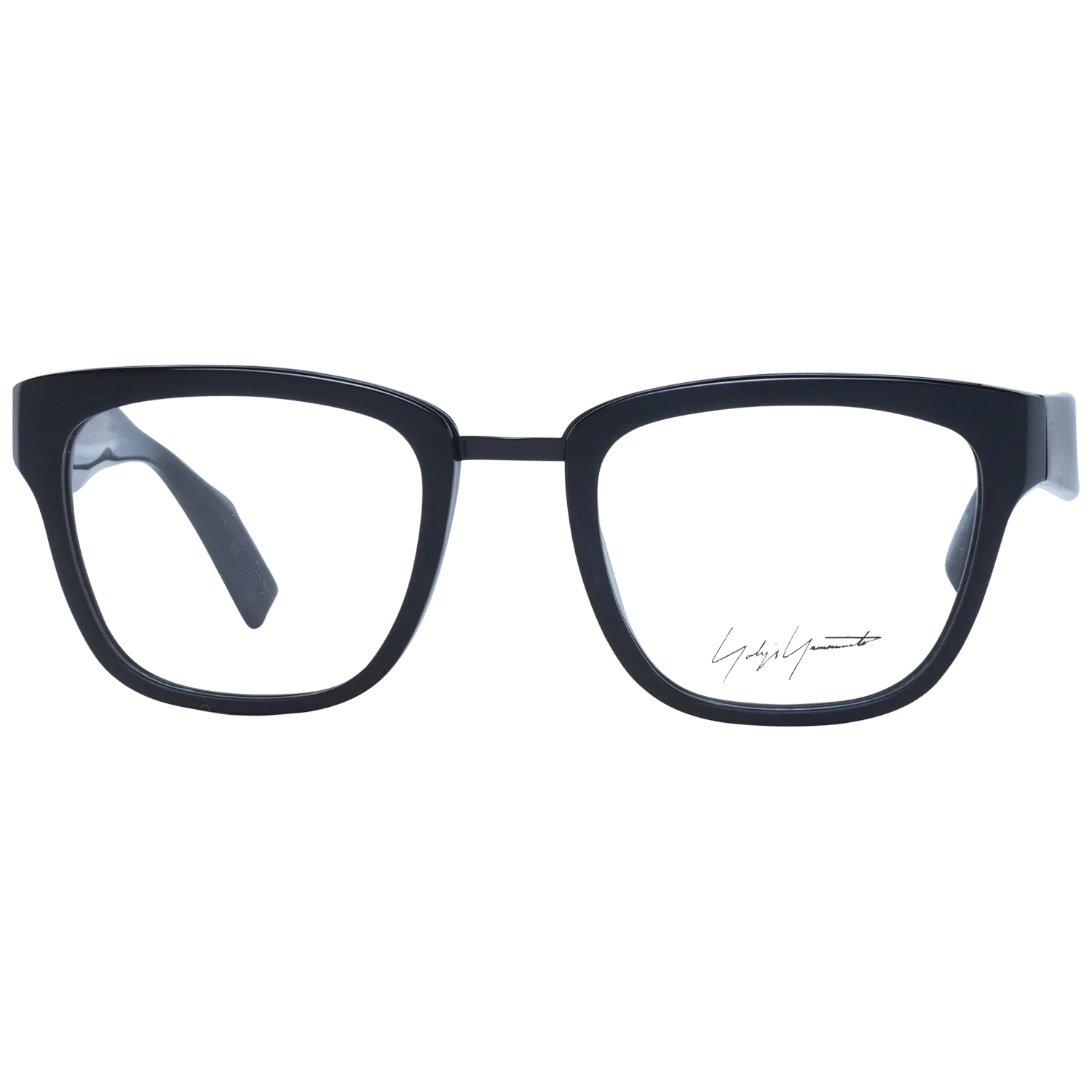 Unisex Black Yohji Yamamoto Optical Frame YY1002 002 50