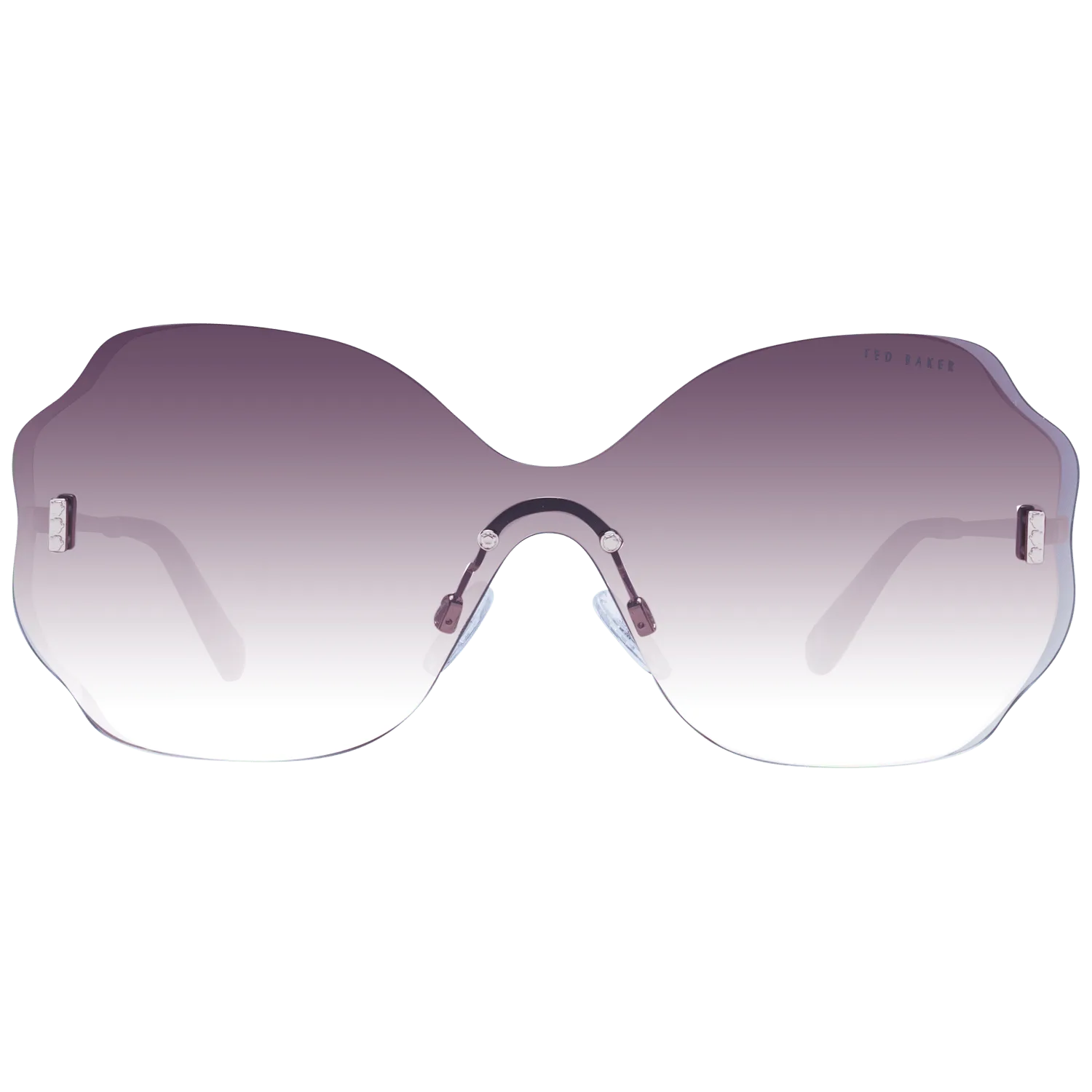 Women Rose Gold Ted Baker Sunglasses TB1716 404 142