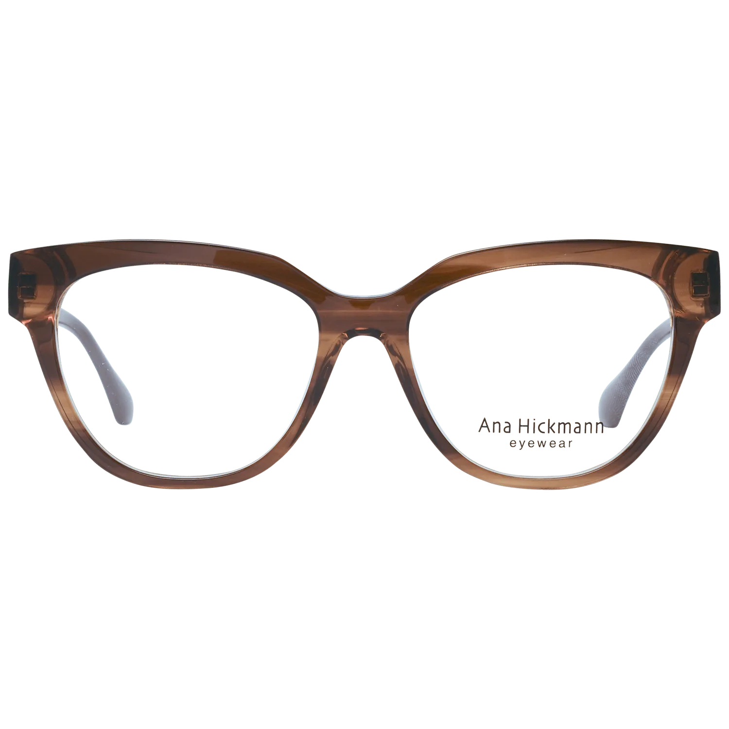 Women Brown Ana Hickmann Optical Frame AH6491 E03 52
