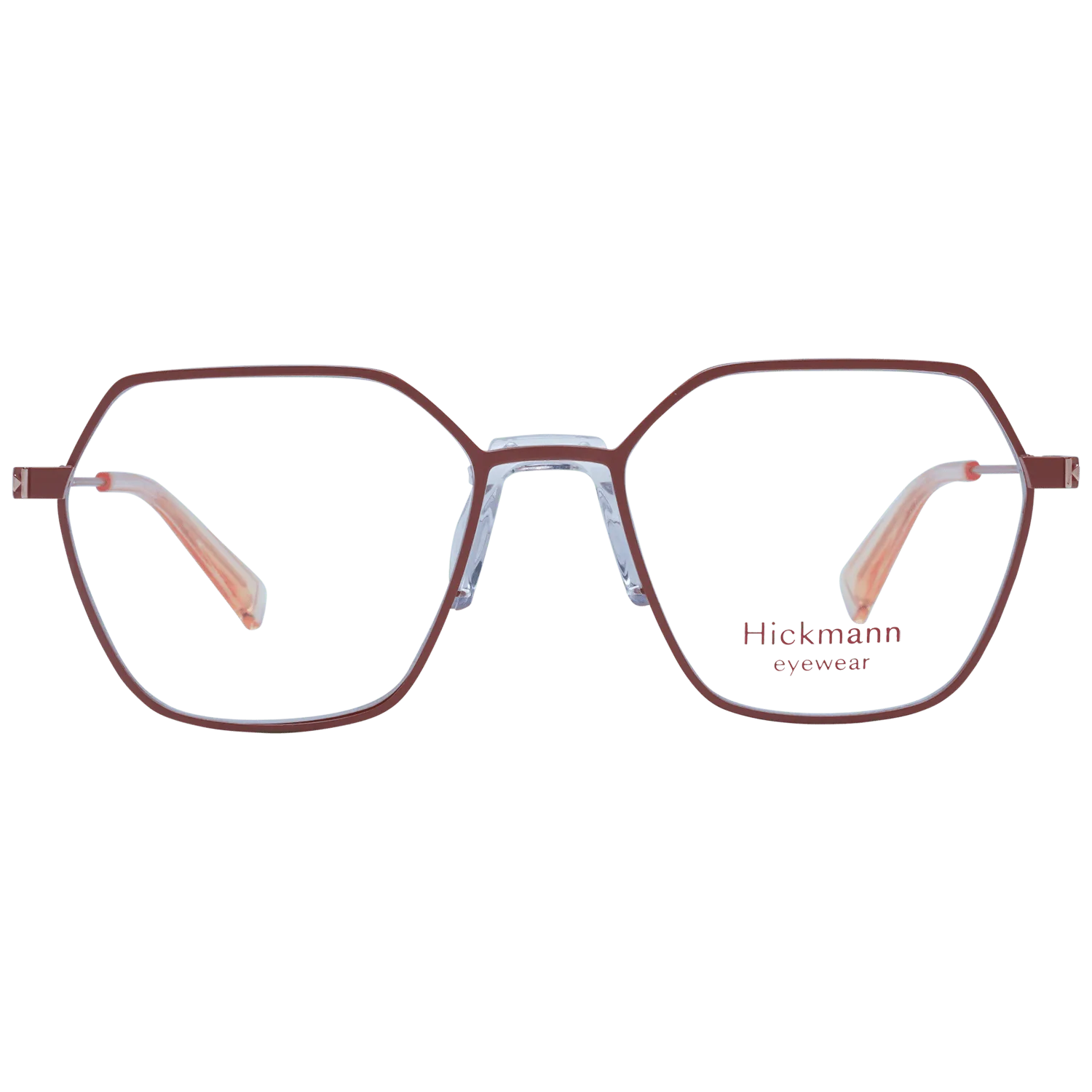 Women Brown Ana Hickmann Optical Frame HI1226T 01A 53