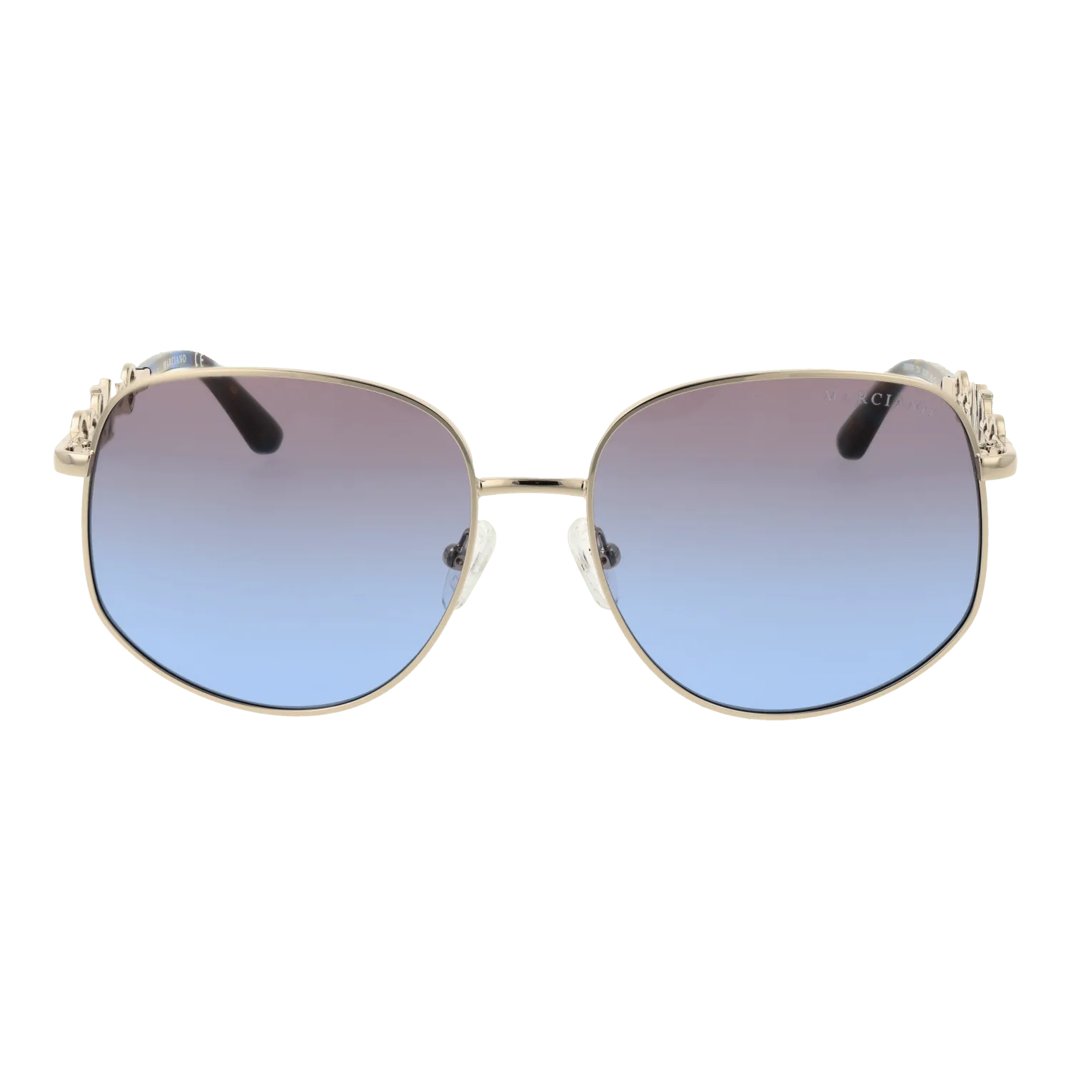 Women Gold Marciano by Guess Sunglasses GM00003 32W 59
