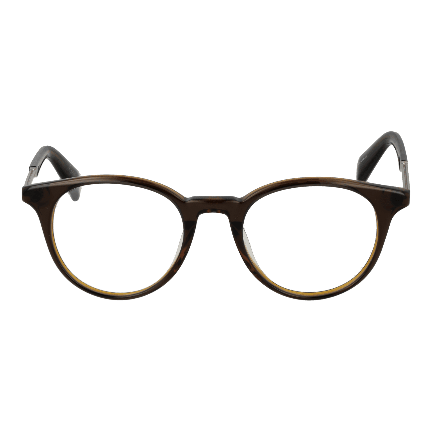 Men Brown Yohji Yamamoto Optical Frame YY1009 118 50