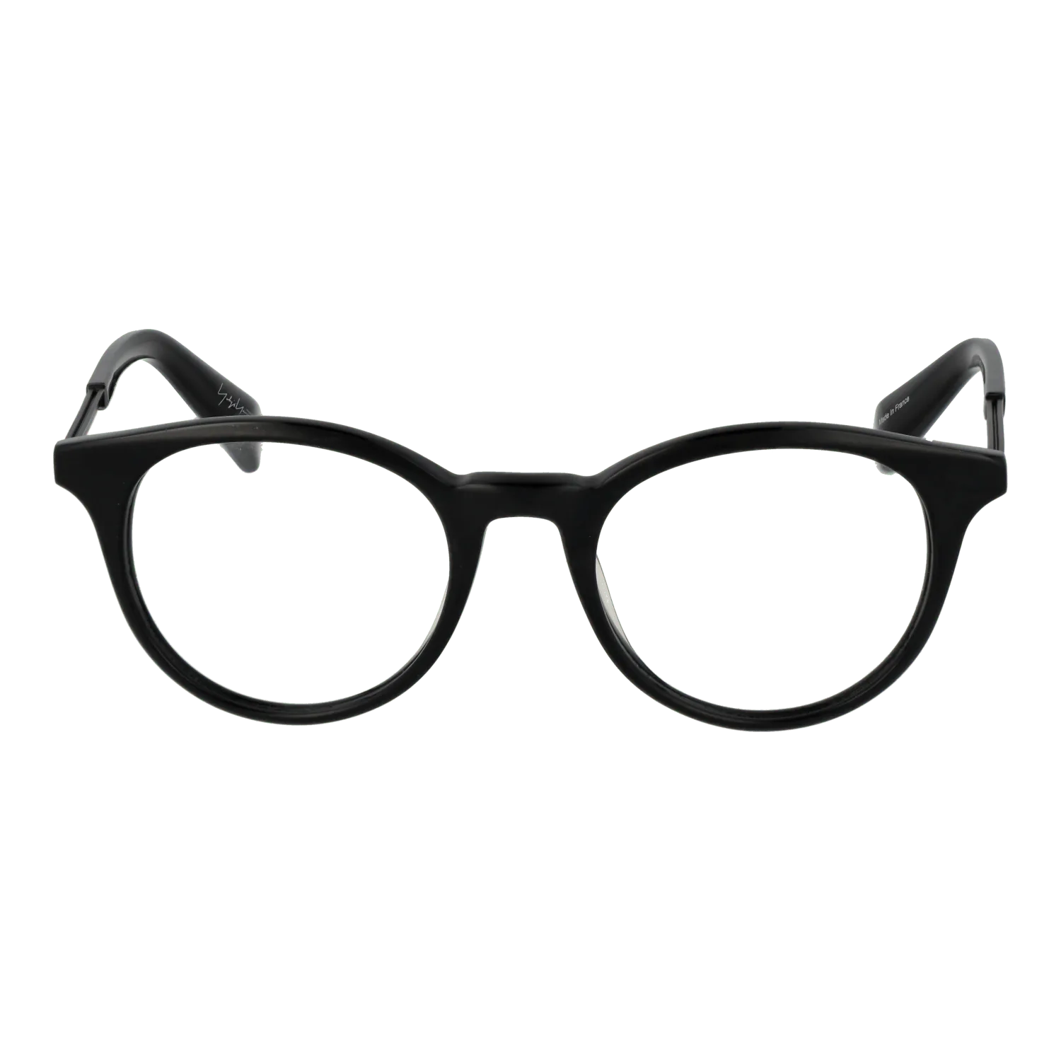 Men Black Yohji Yamamoto Optical Frame YY1009 002 50