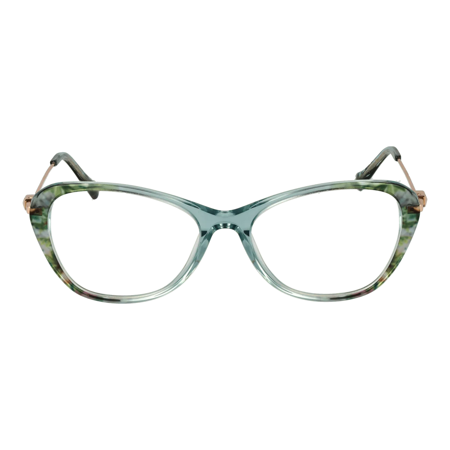 Women Green Ana Hickmann Optical Frame AH6495T C01 54