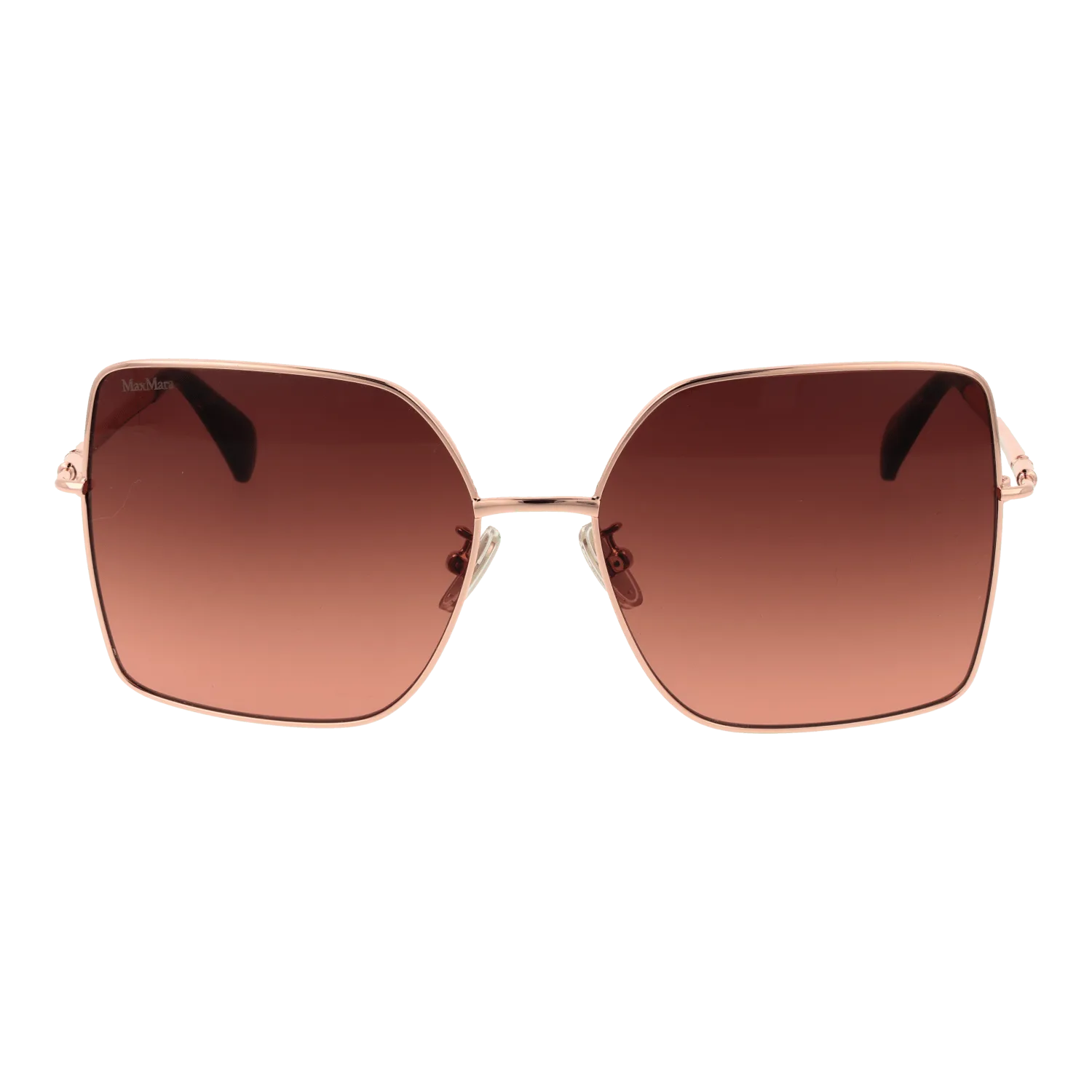 Women Rose Gold Max Mara Sunglasses MM0062-H 50F 59