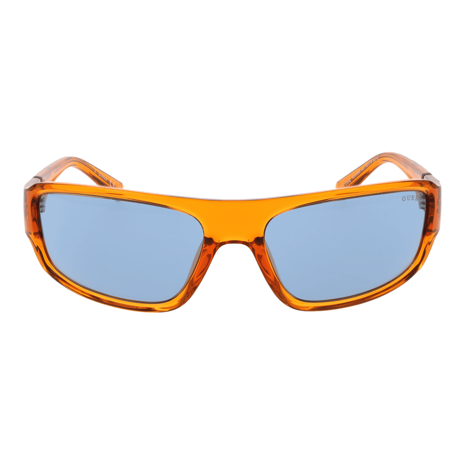 Men Orange Guess Sunglasses GU00080 44V 62