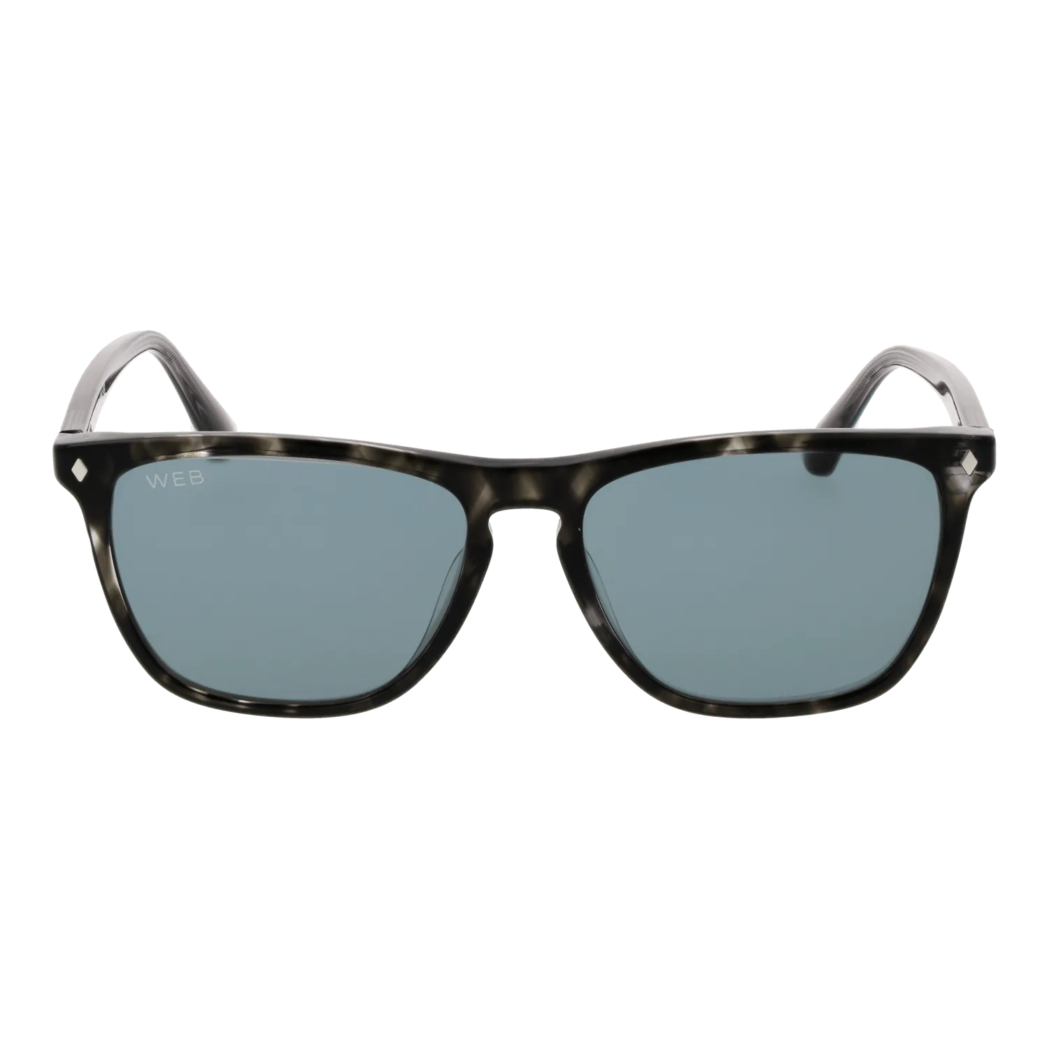 Men Black Web Sunglasses WE0363 20V 55