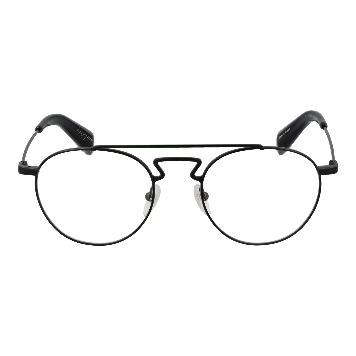 Men Black Yohji Yamamoto Optical Frame YY3004 002 50
