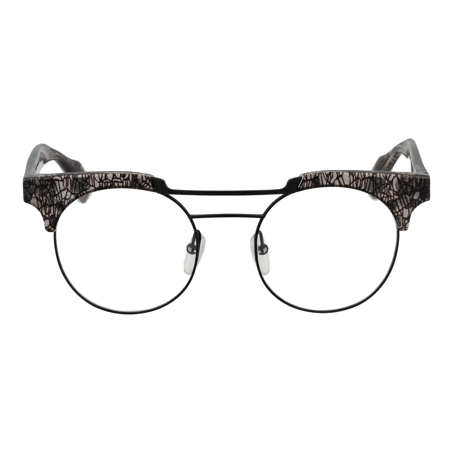 Women Black Yohji Yamamoto Optical Frame YY3009 079 49