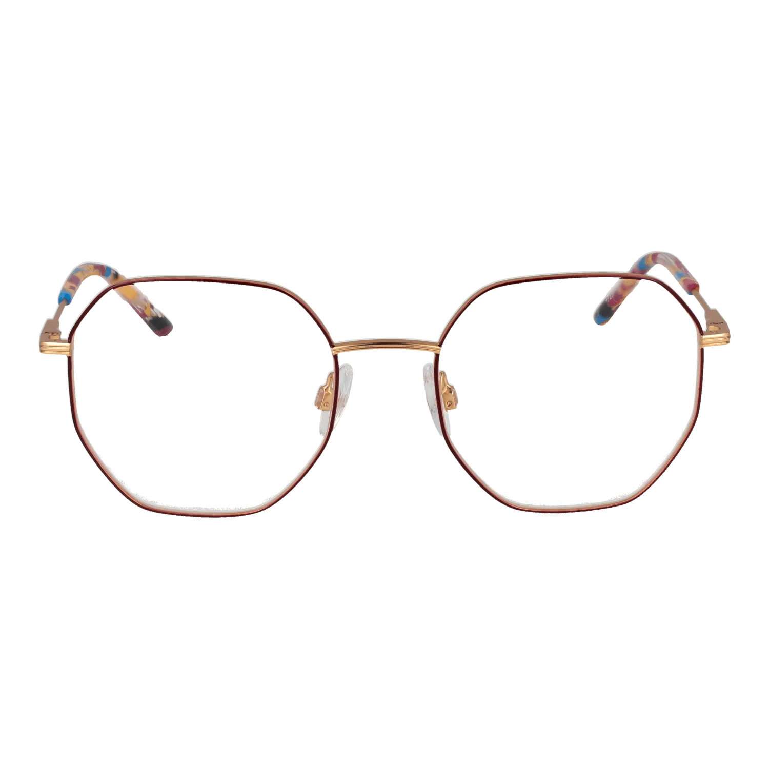 Women Red Ana Hickmann Optical Frame HI1179 01A 51