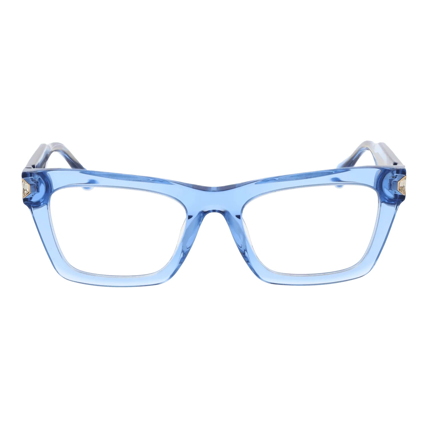 Women Blue Ana Hickmann Optical Frame AH6504 T02 52