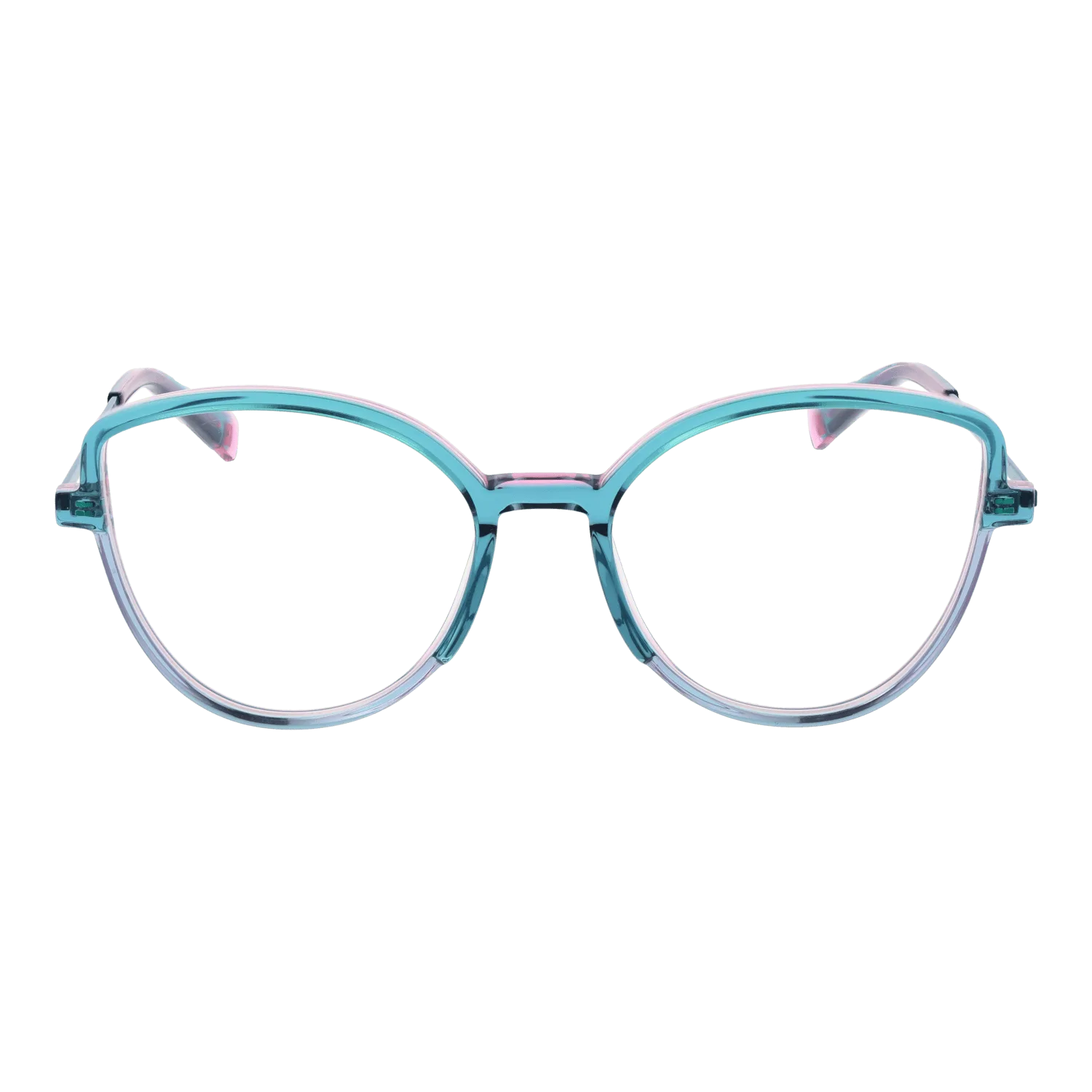 Women Turquoise Ana Hickmann Optical Frame HI6265 H01 54