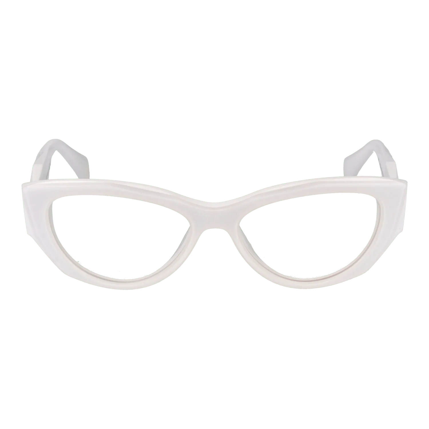 Women White Ana Hickmann Optical Frame HI6285 H01 53