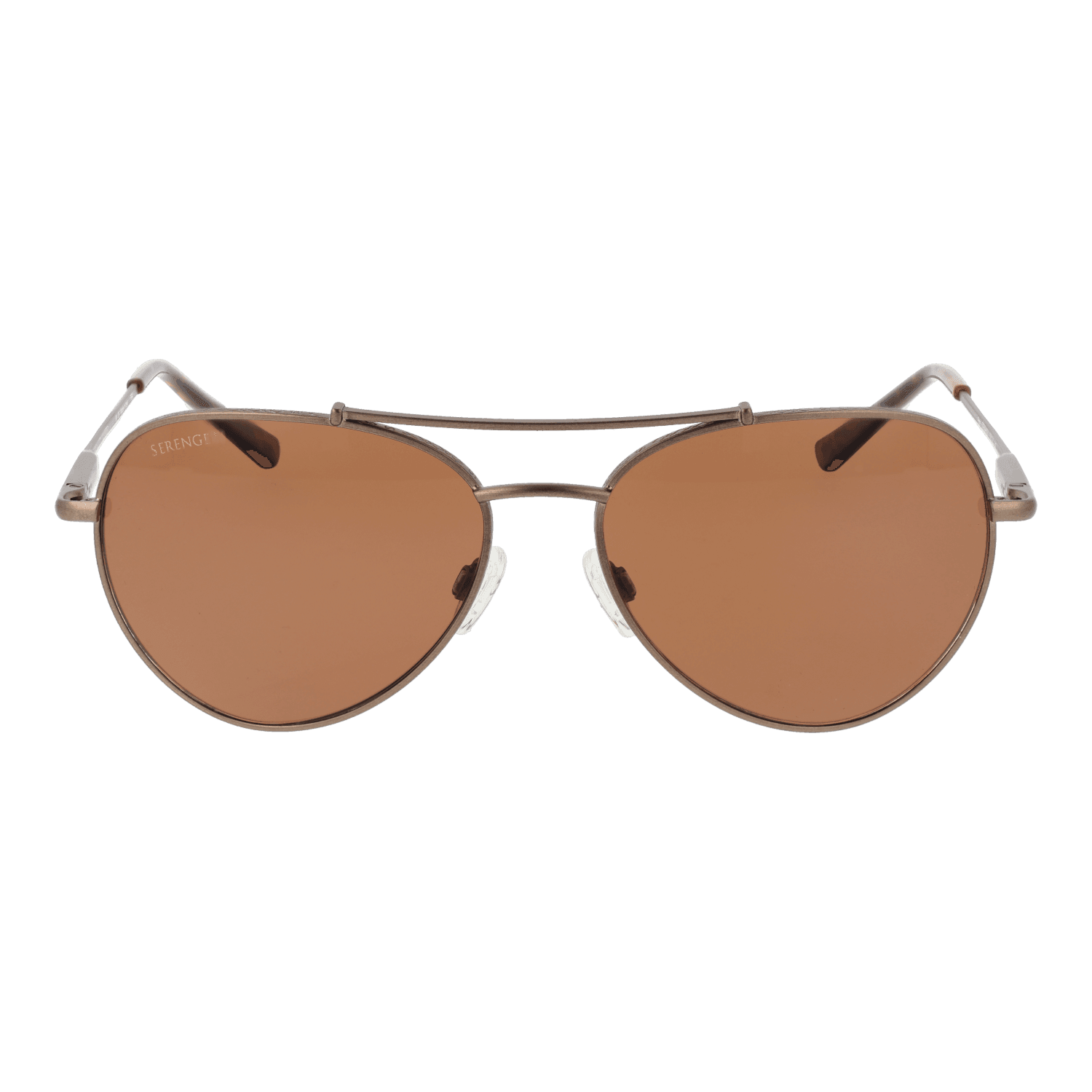 Unisex Brown Serengeti Sunglasses SS599004 Pete
