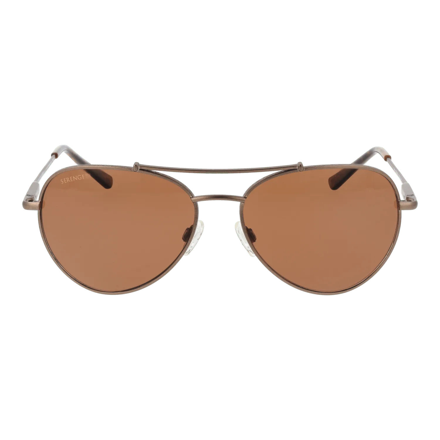 Unisex Brown Serengeti Sunglasses SS599004 Pete