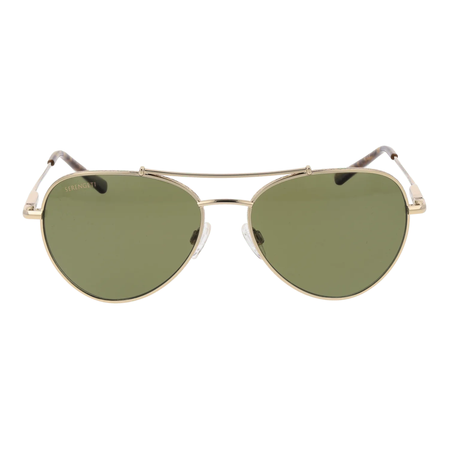 Unisex Gold Serengeti Sunglasses SS599005 Pete