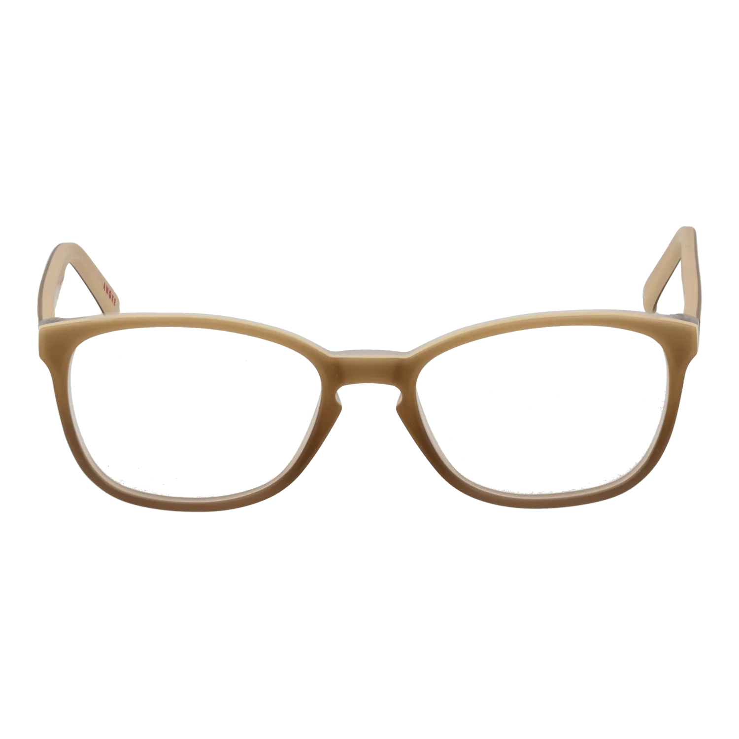 Unisex Beige Andy Wolf Optical Frame 4486 48 50